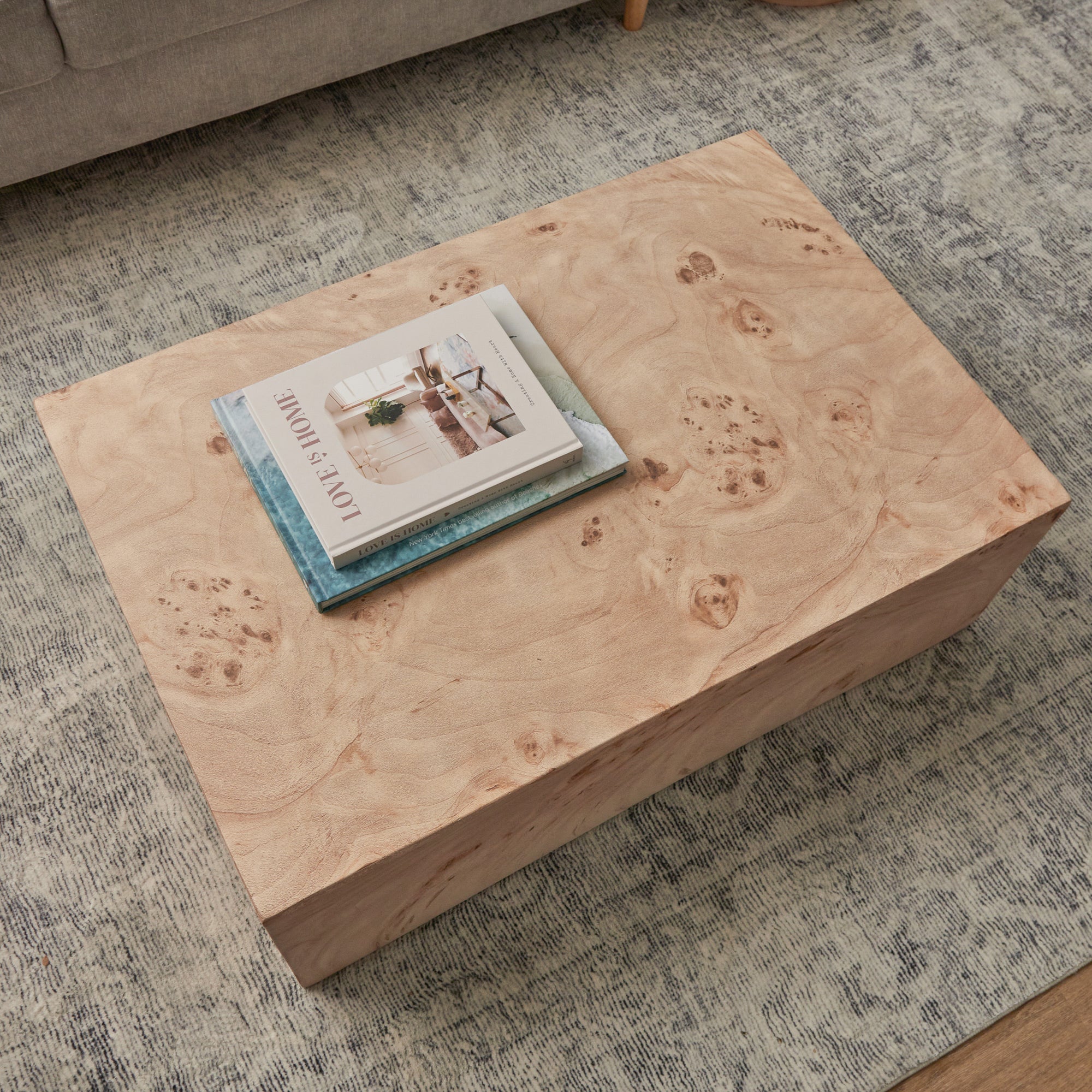 Isla Burl Look Coffee Table