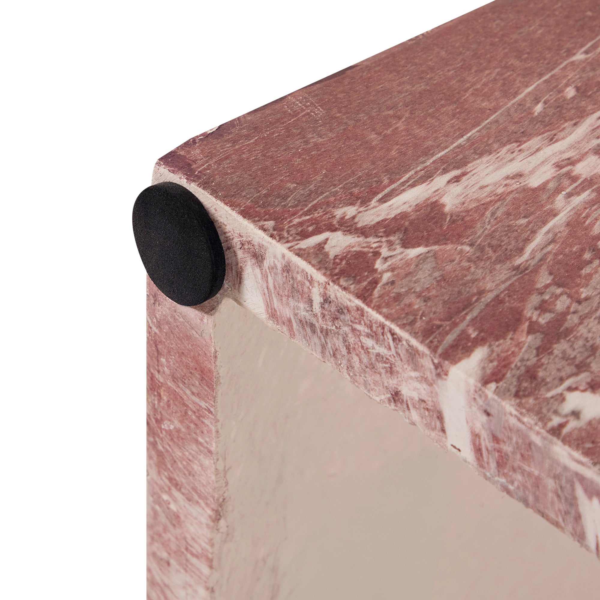Isla Red Marble Look Coffee Table