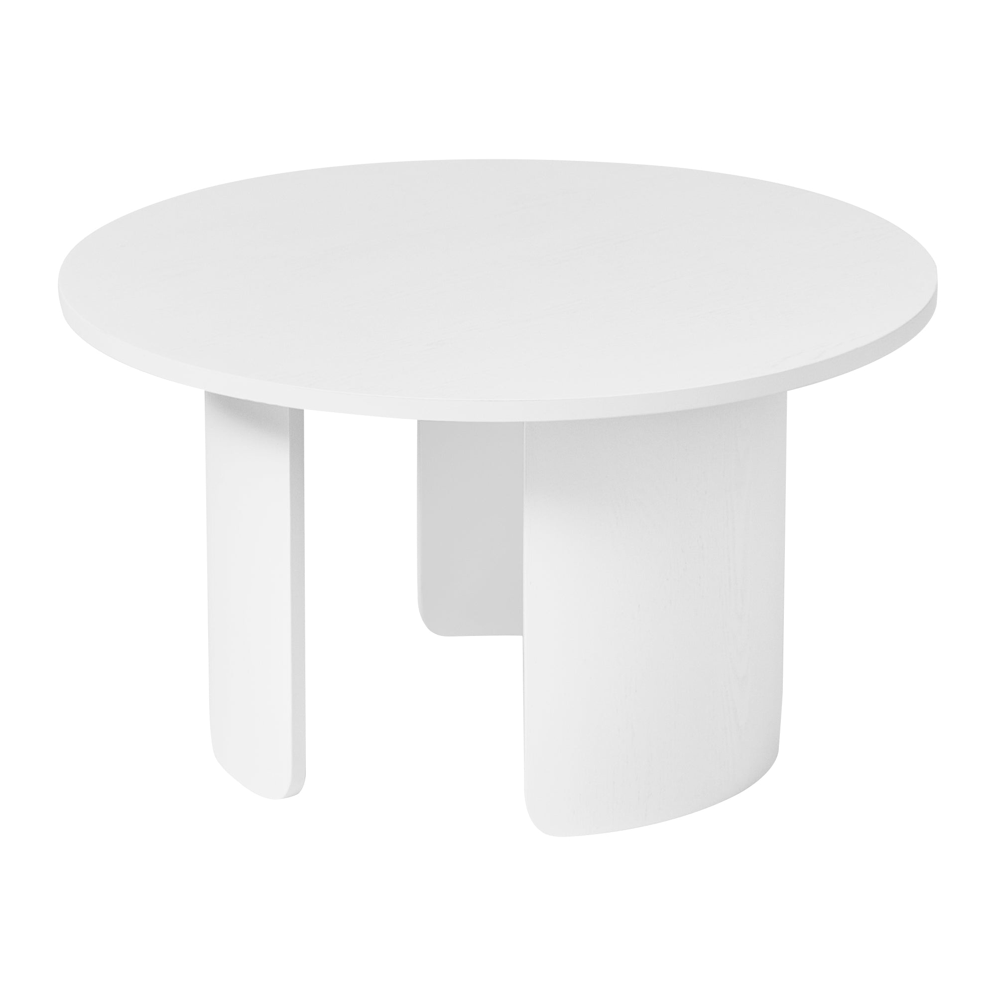 Taupo Coffee Tables Set of 2 Curved Legs White