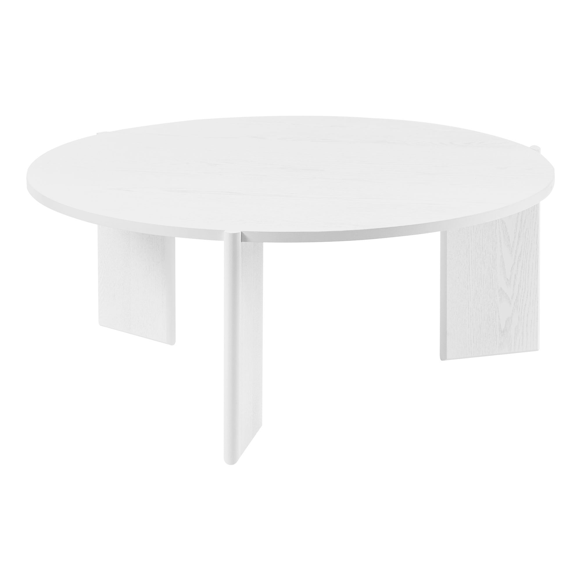 Taupo Coffee Tables Set of 2 Straight Legs White