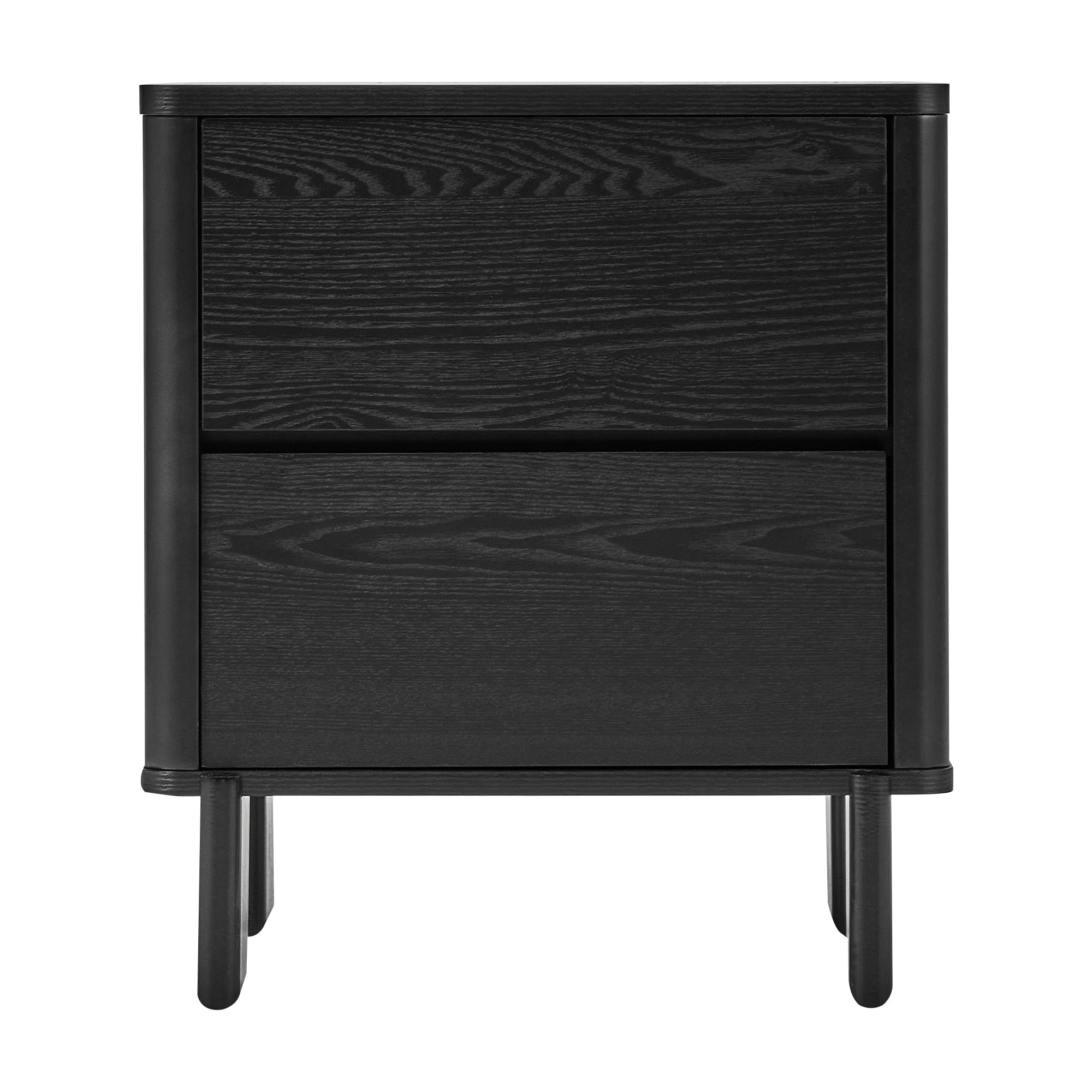 Taupo Bedside Table Black