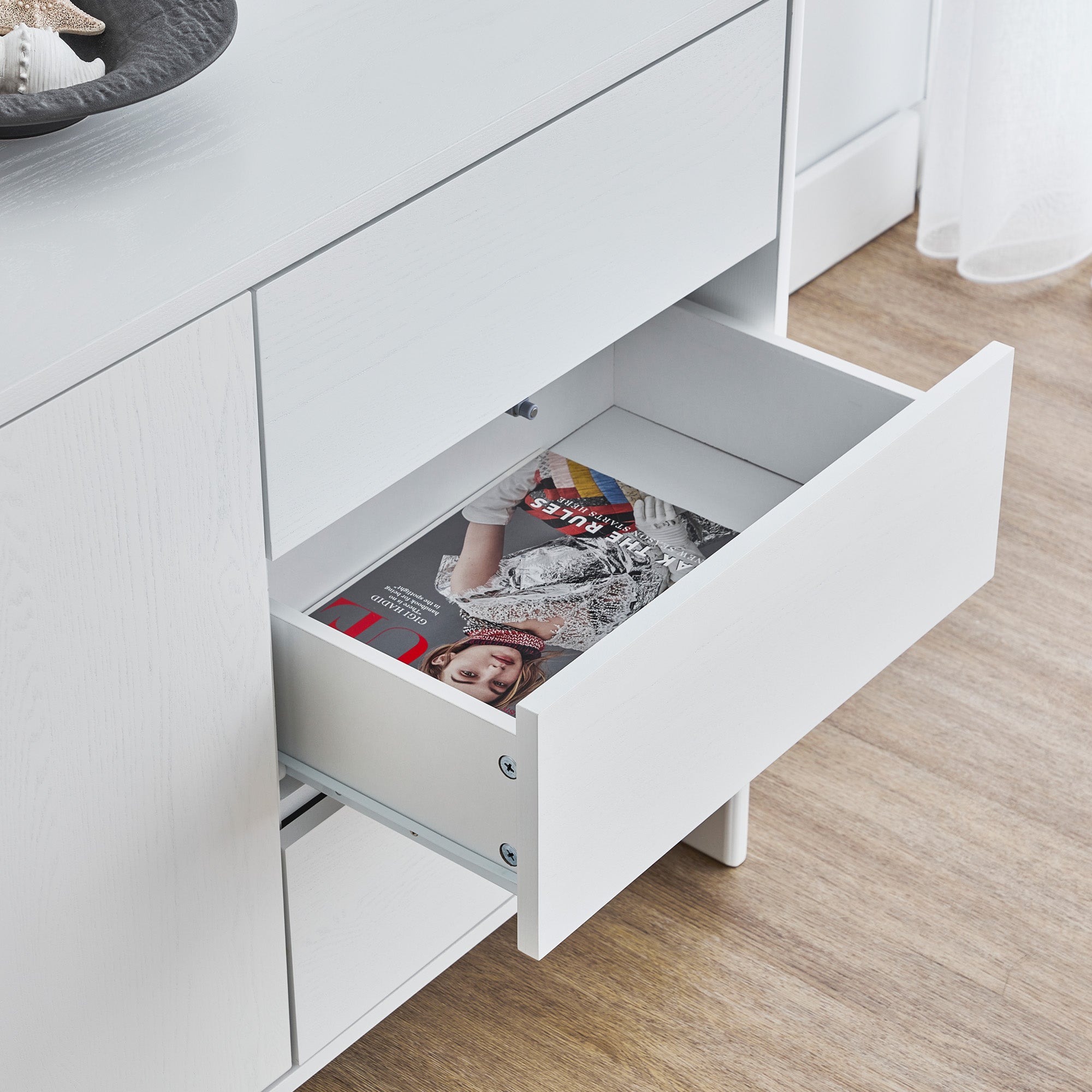 Taupo Sideboard in White (150cm)