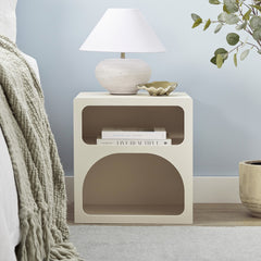 Santorini Bedside Table Off-White
