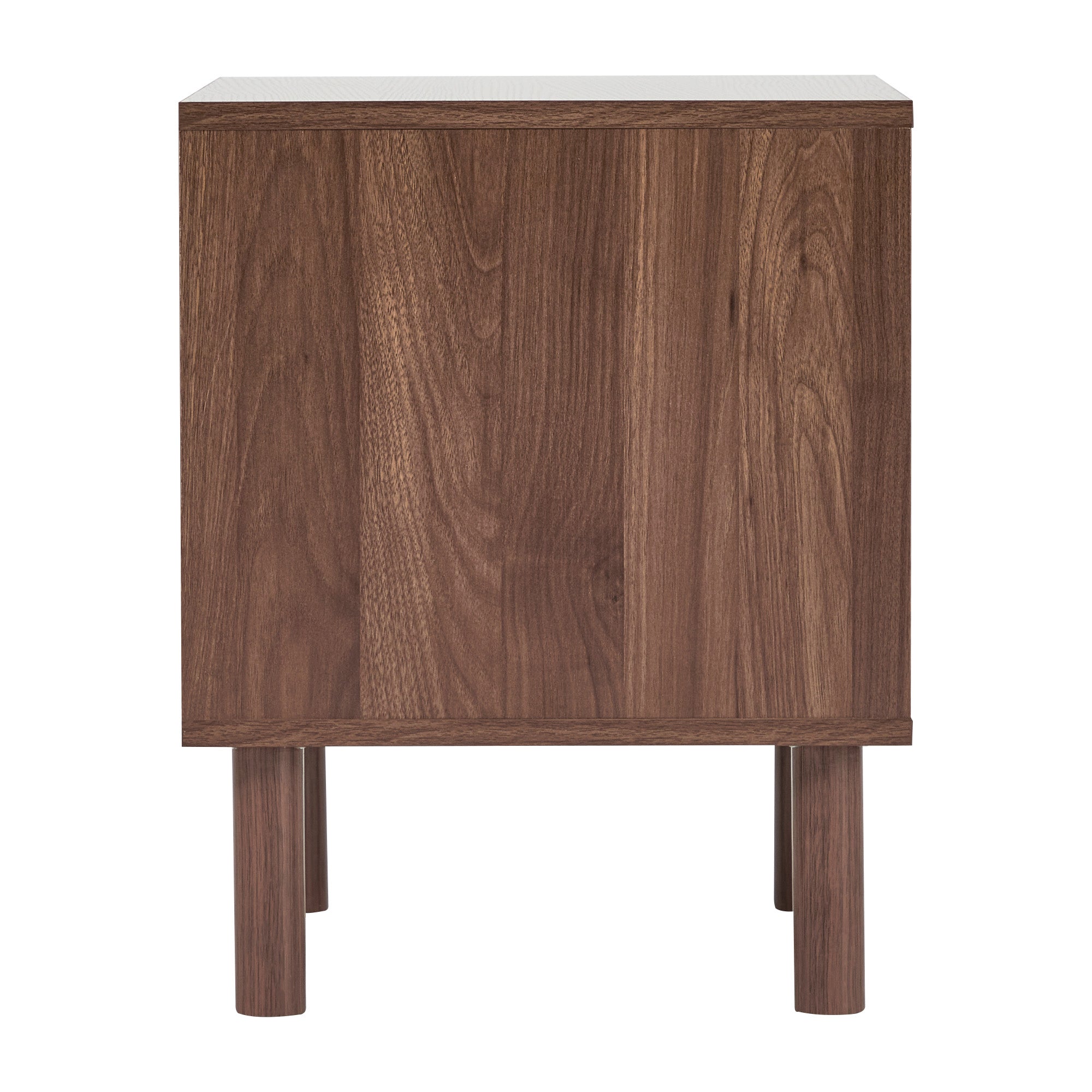 Norquay Bedside Table Walnut