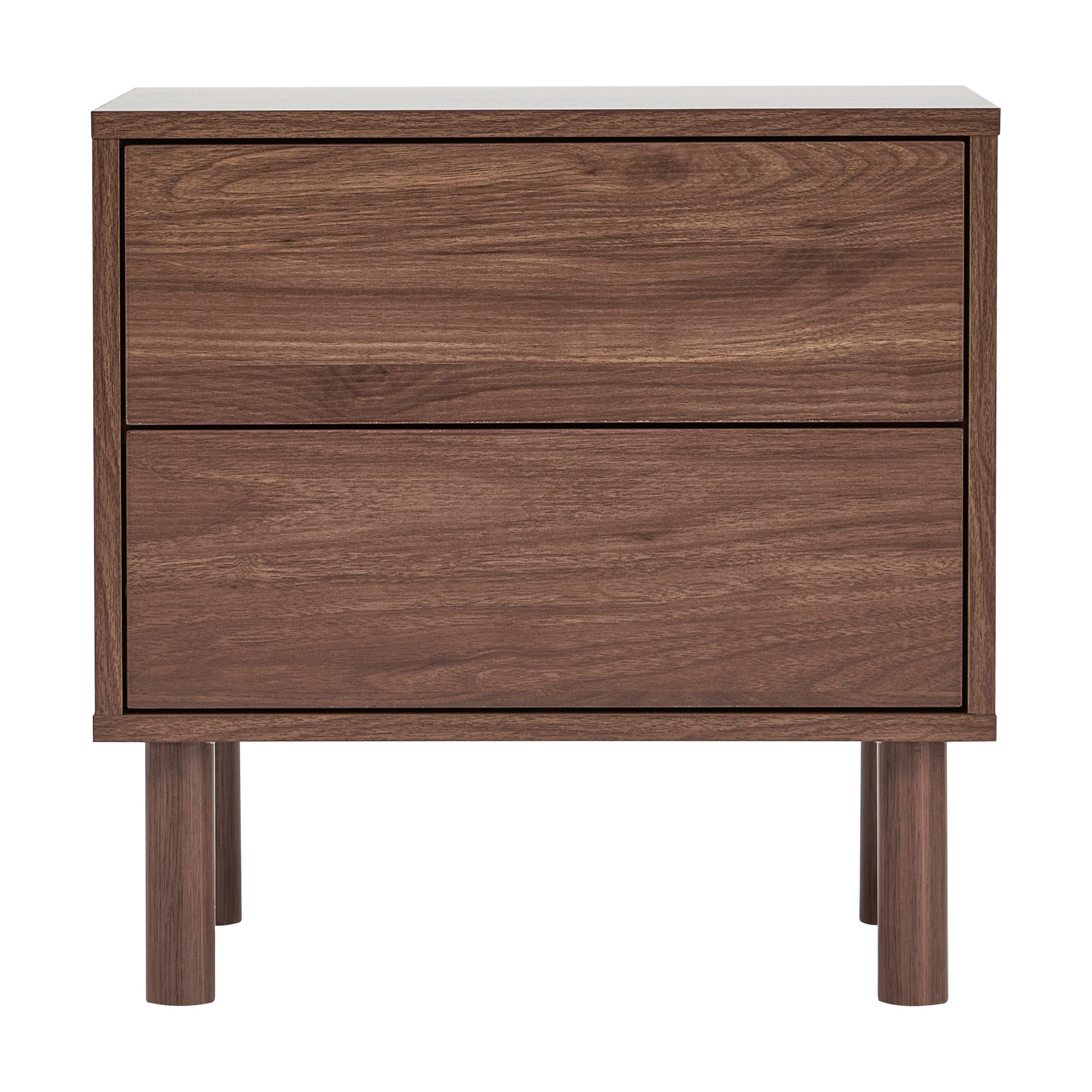 Norquay Bedside Table Walnut