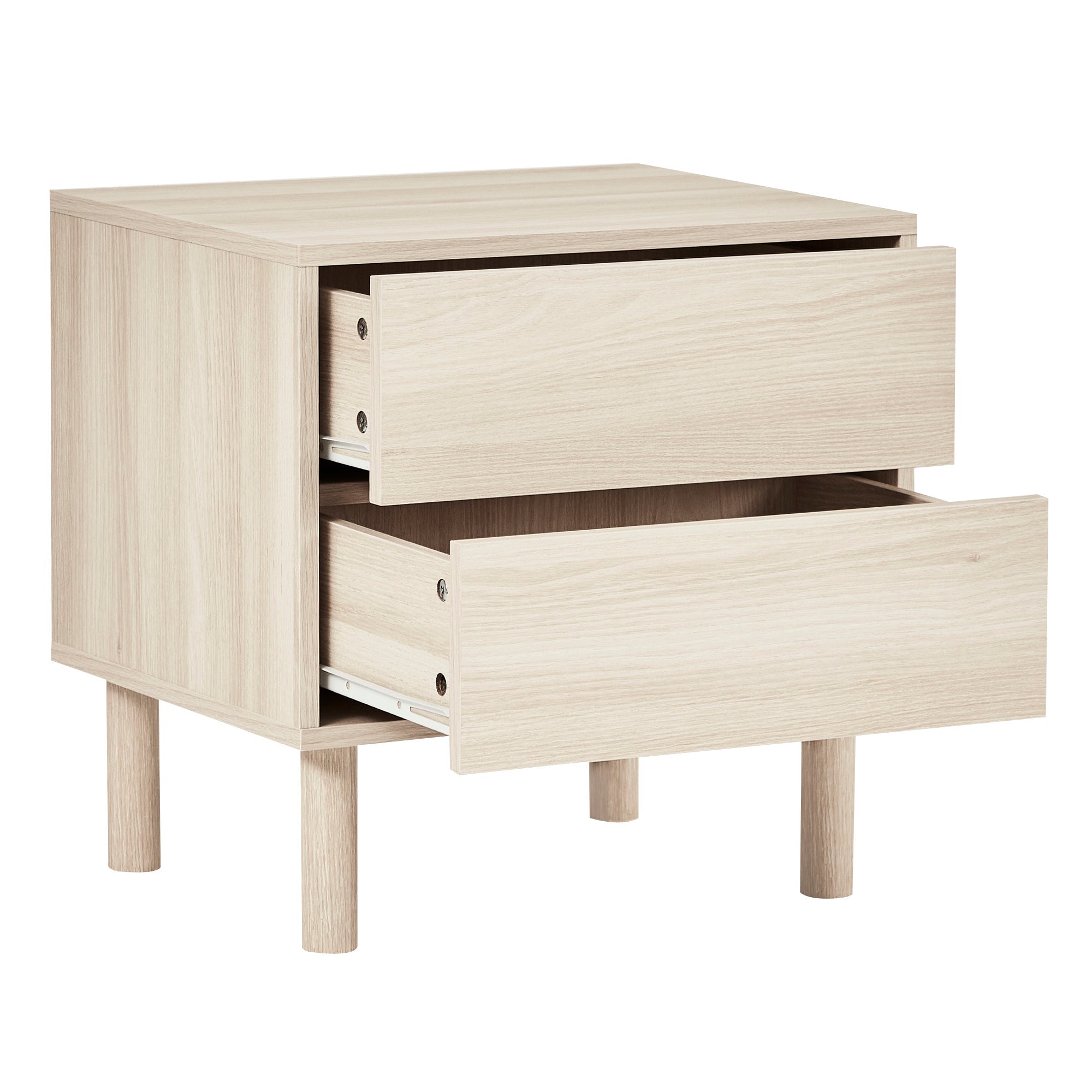 Norquay Bedside Table Light Oak