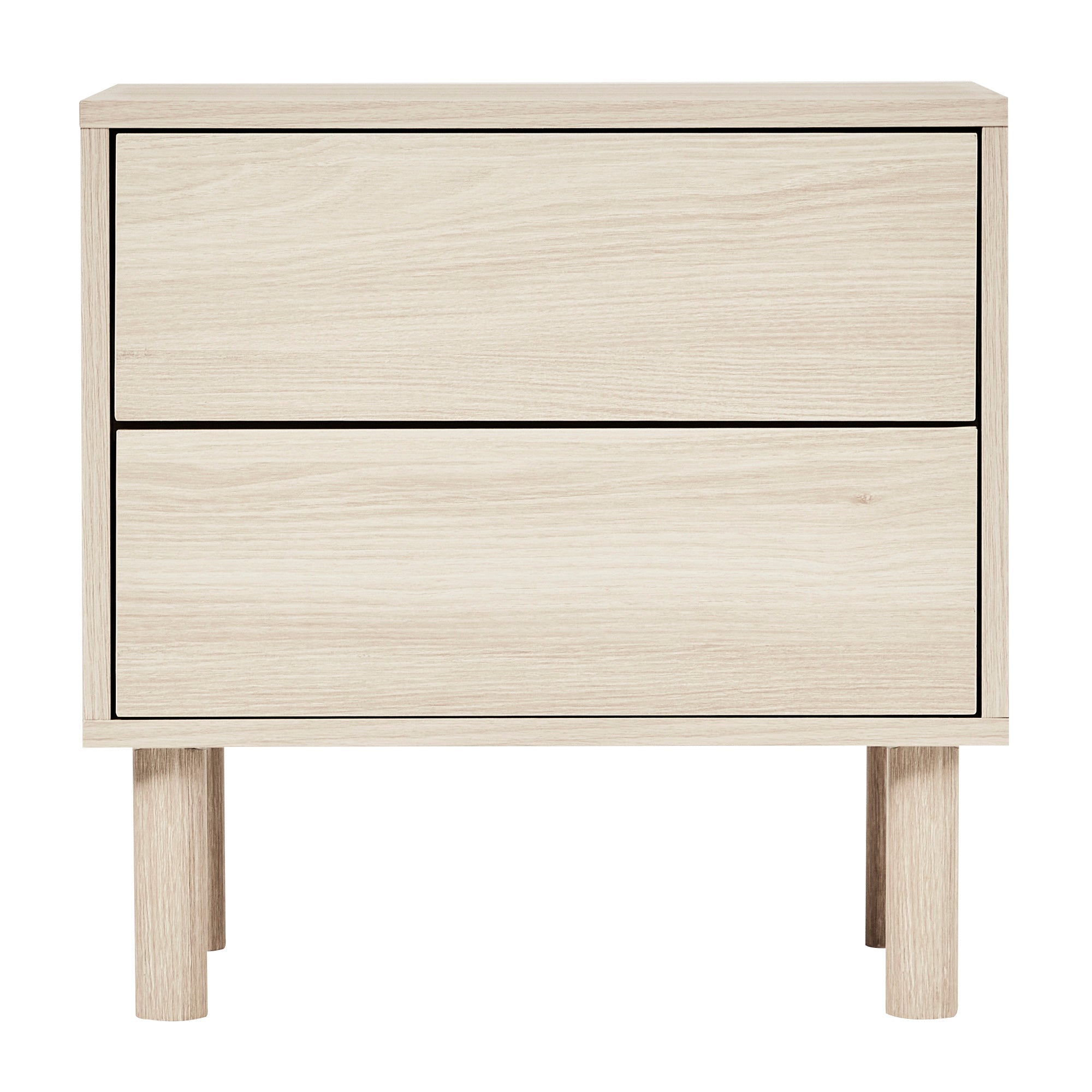 Norquay Bedside Table Light Oak