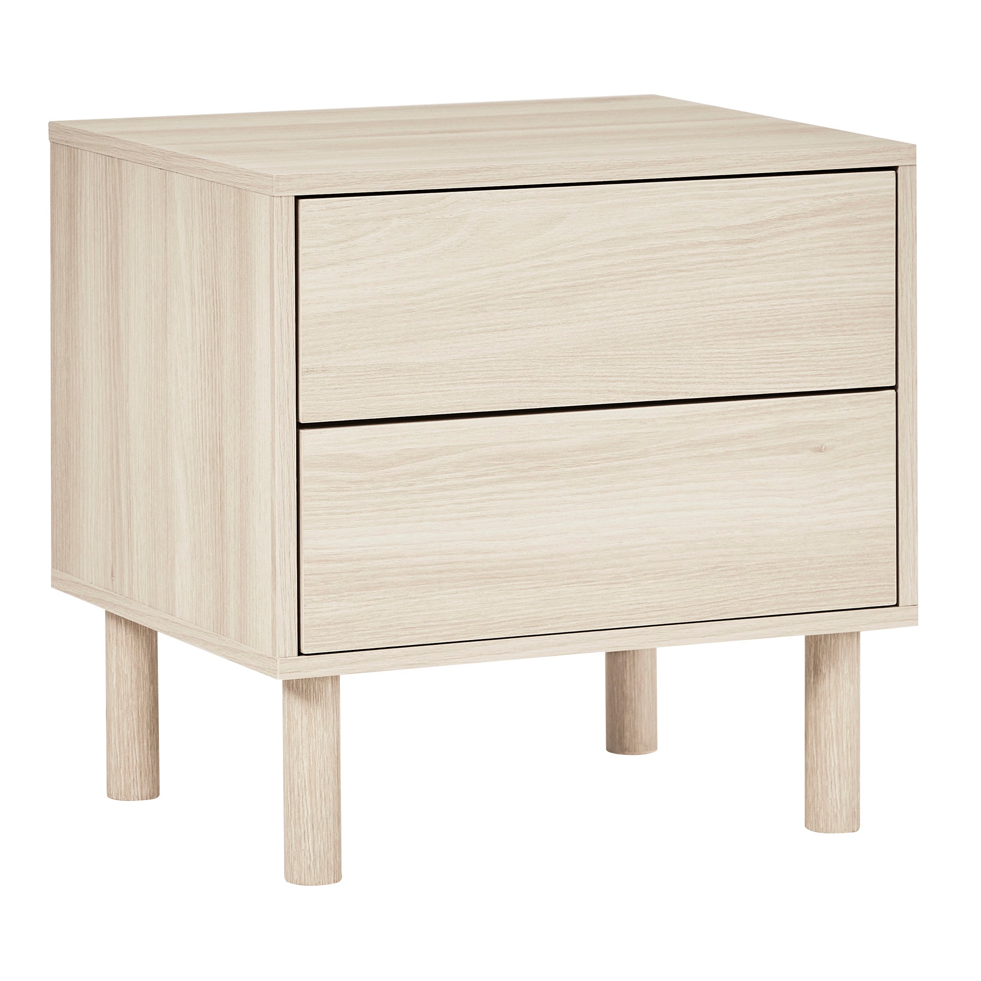 Norquay Bedside Table Light Oak
