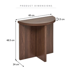 Norquay Side Table Walnut