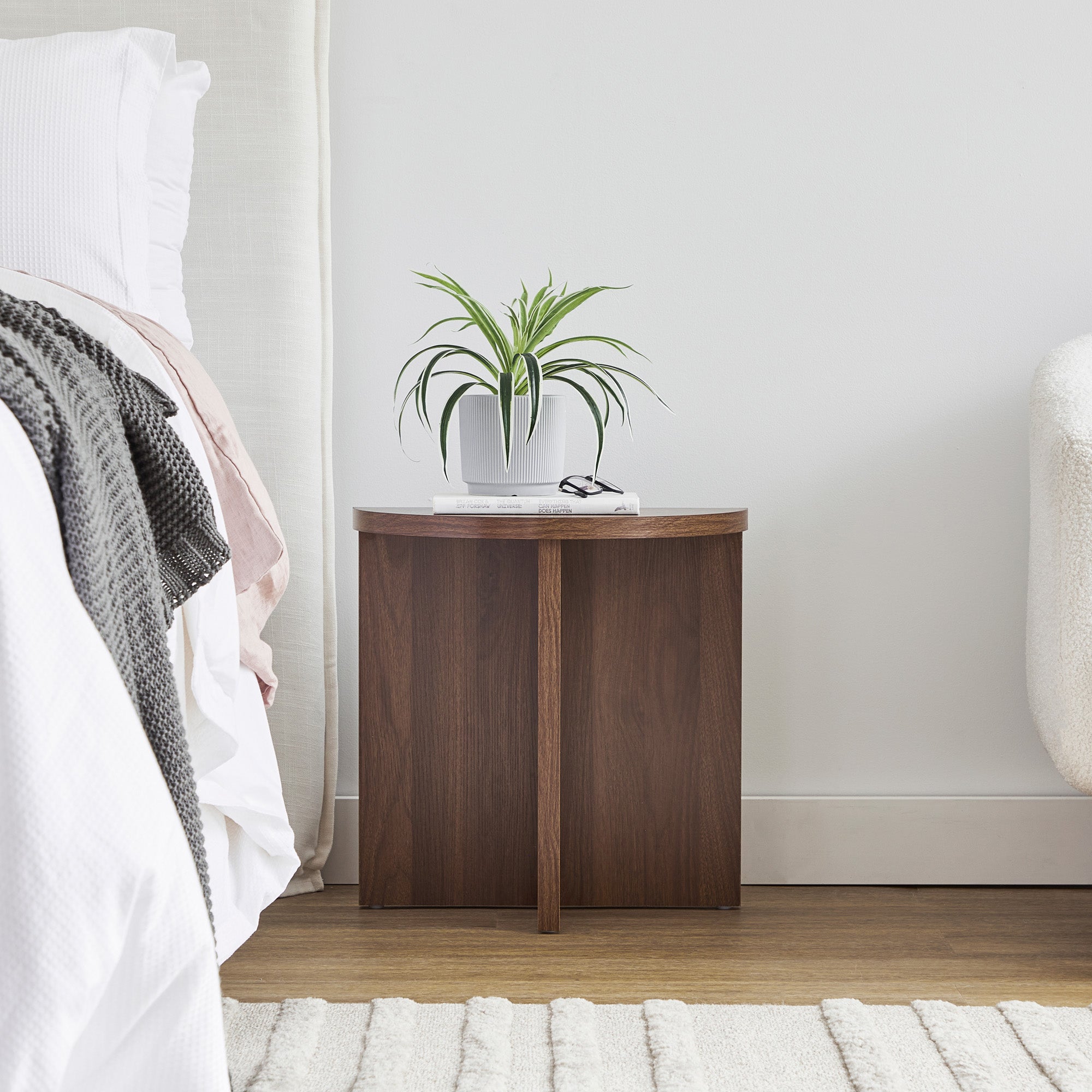Norquay Side Table Walnut