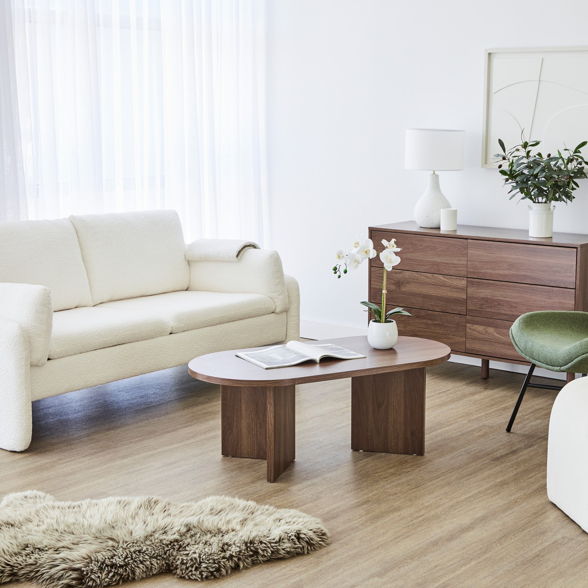 Norquay Coffee Table Walnut