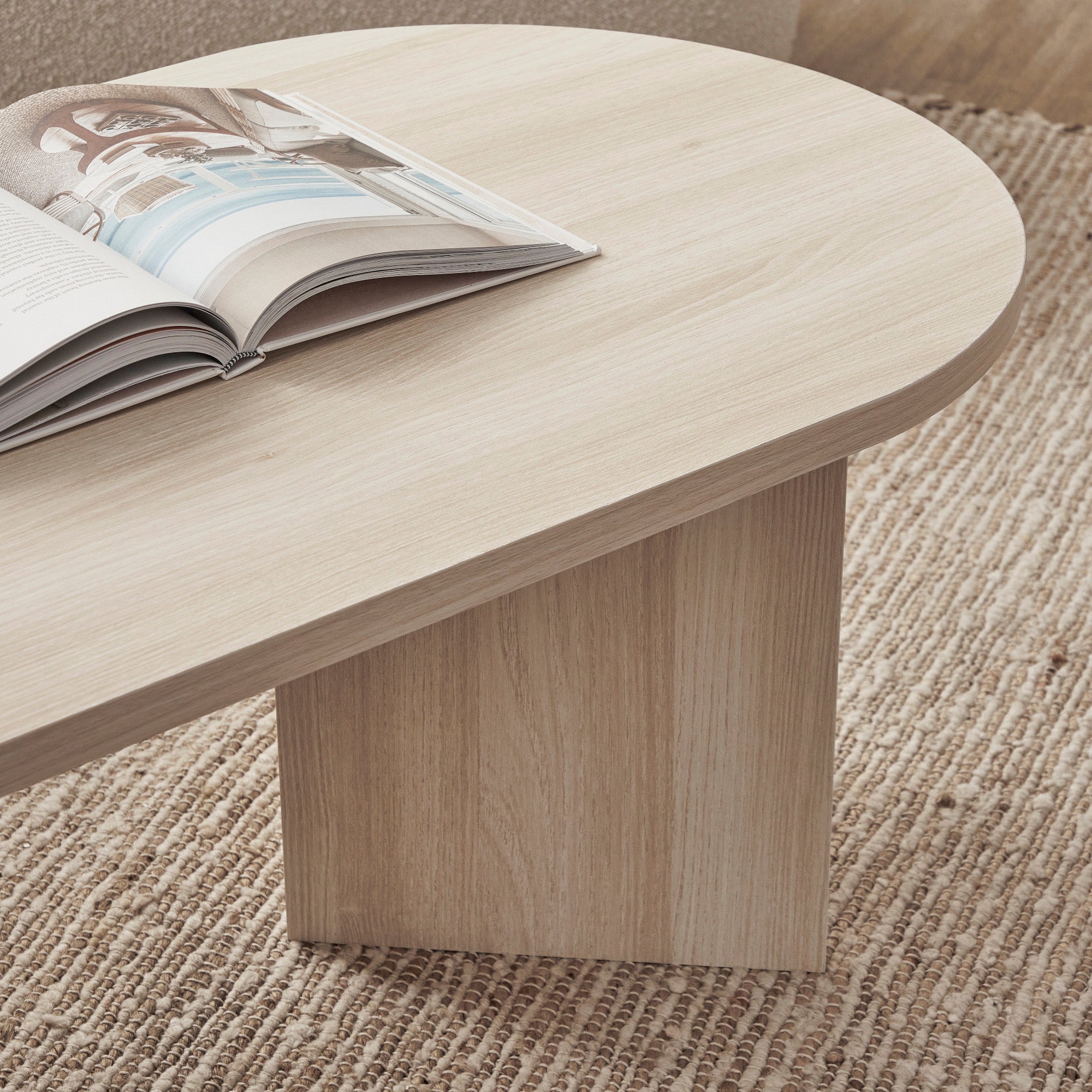 Norquay Coffee Table Light Oak