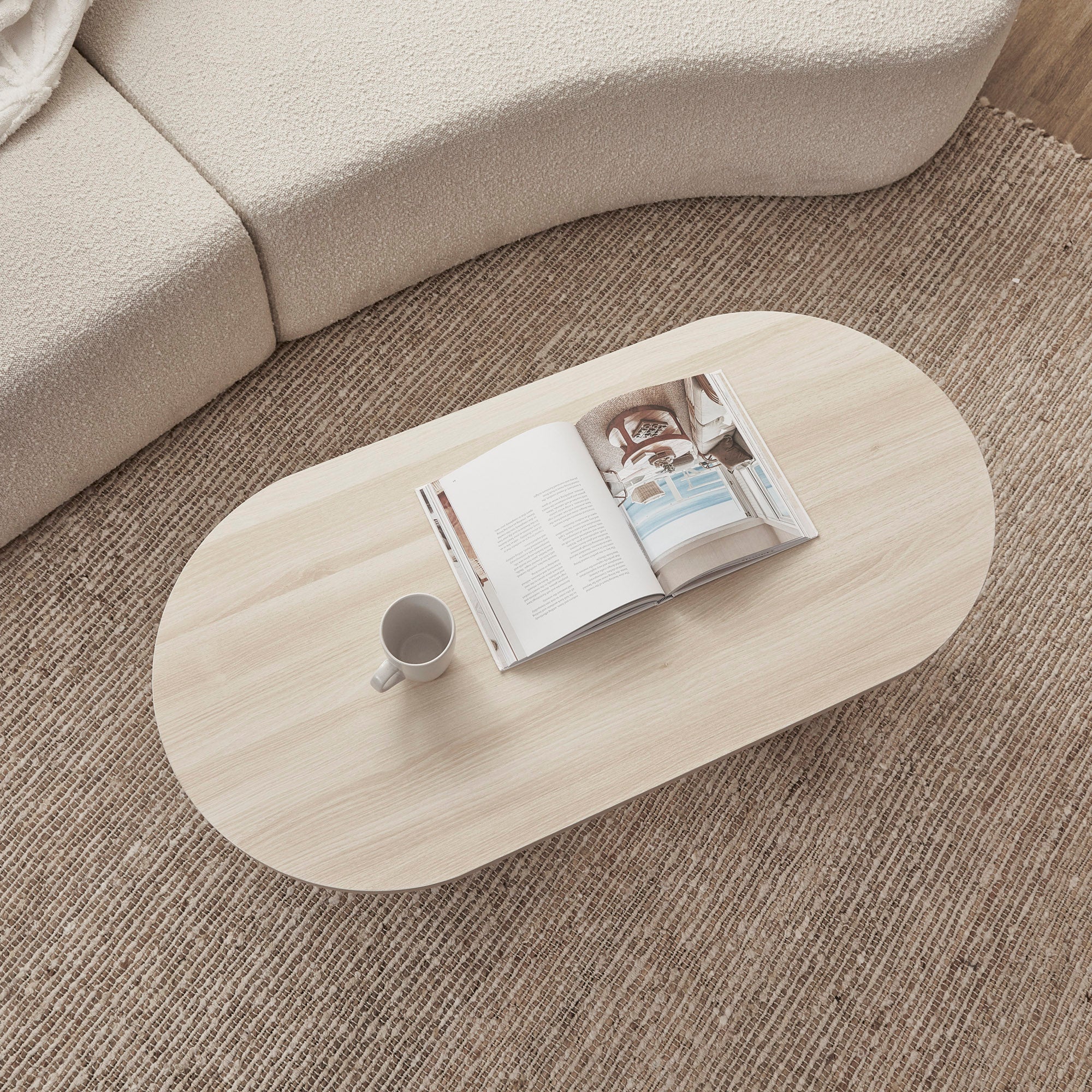 Norquay Coffee Table Light Oak