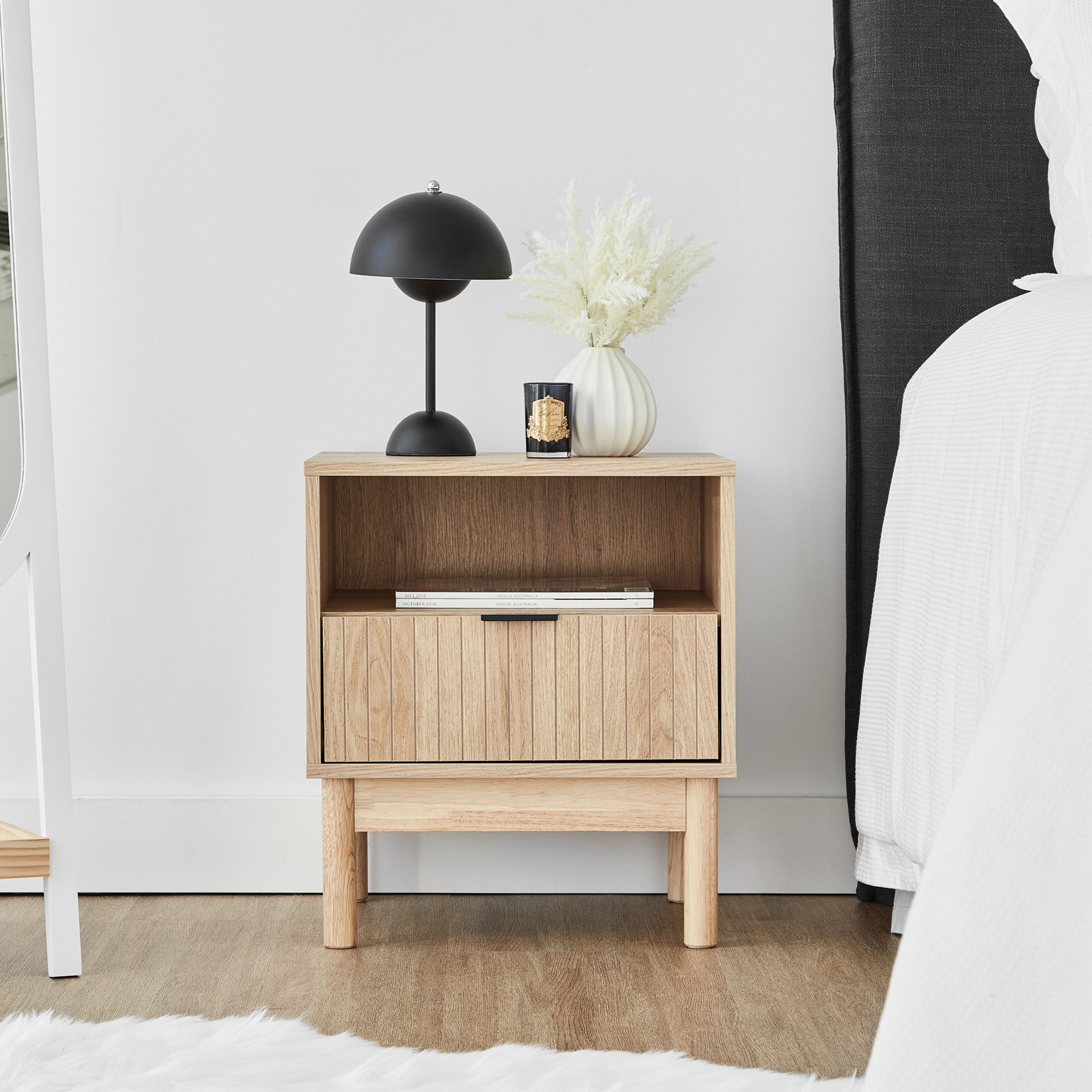 Apia Bedside Table Natural