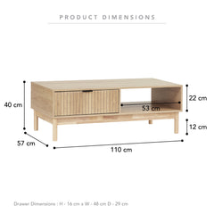 Apia Coffee Table Natural