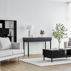 Apia Console Table Black (120cm)