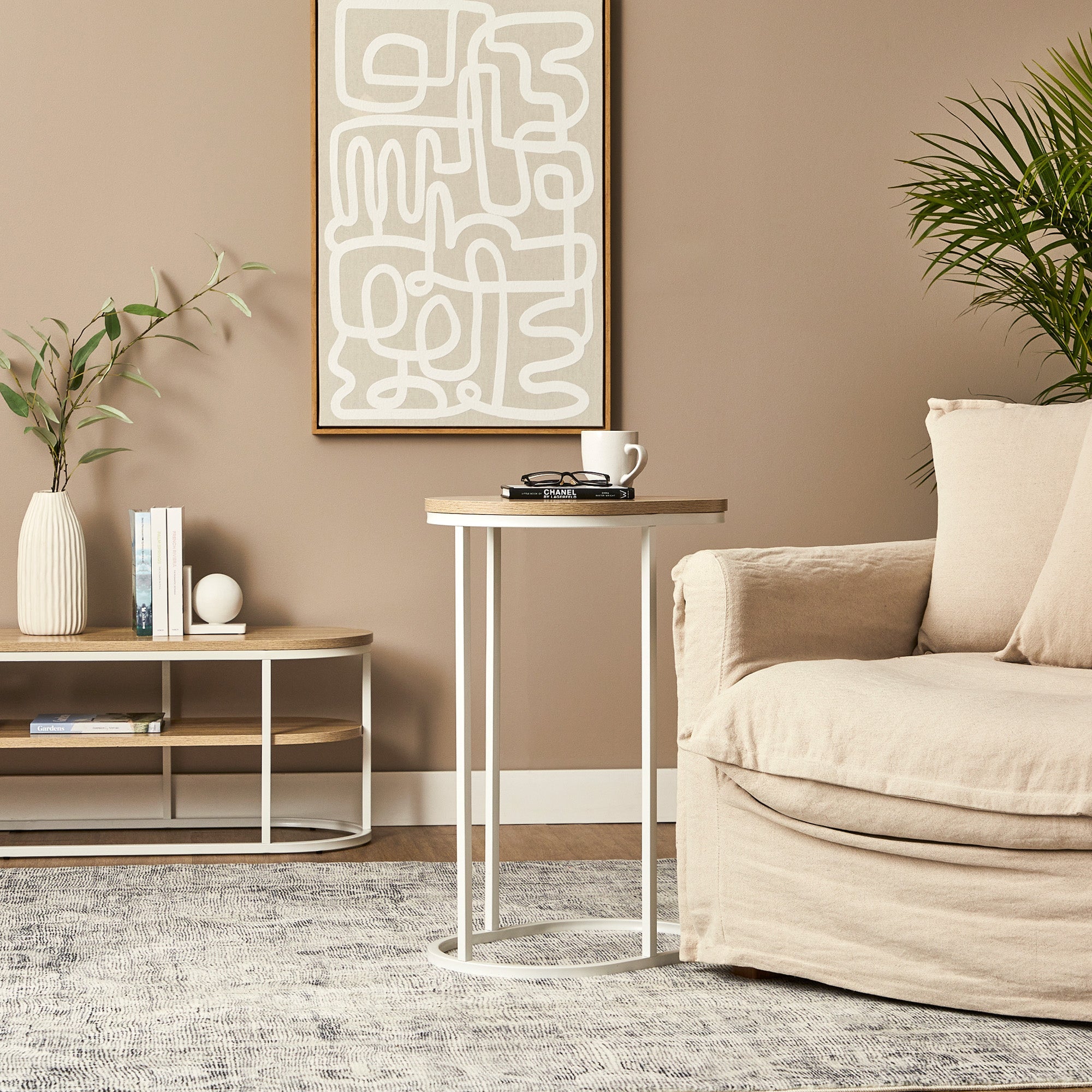 Sonoma Side Table White