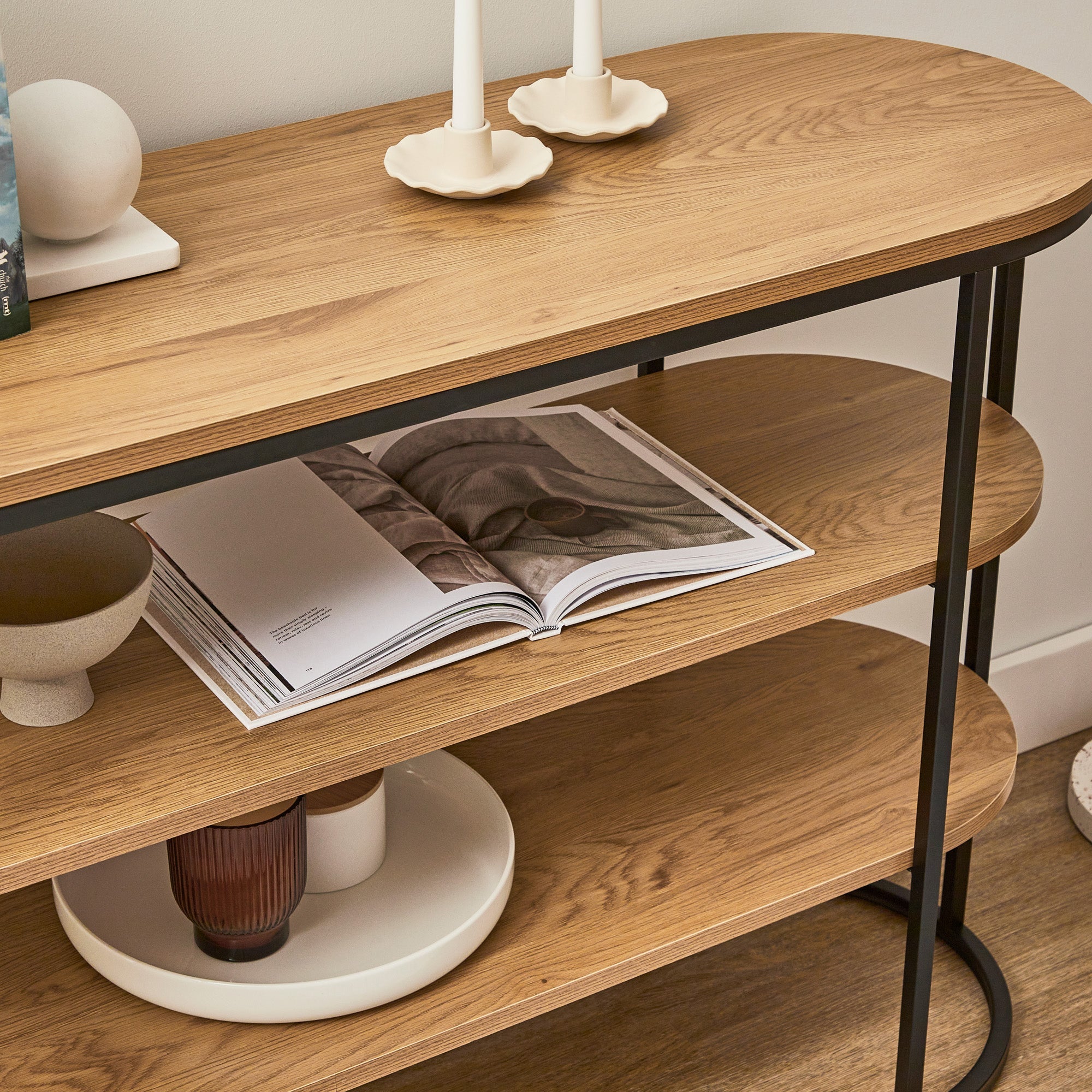 Sonoma Sideboard Black (120cm)