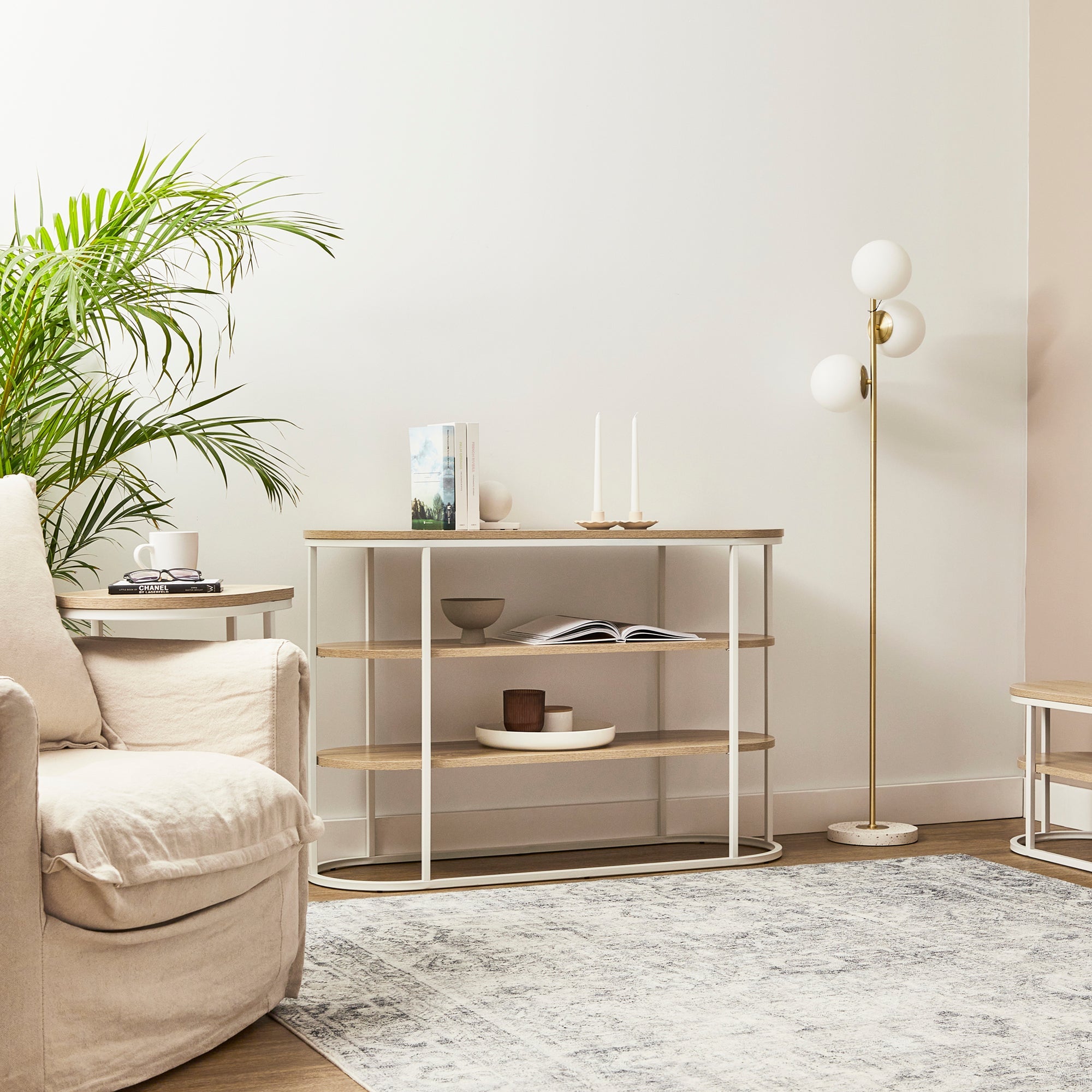 Sonoma Sideboard White (120cm)