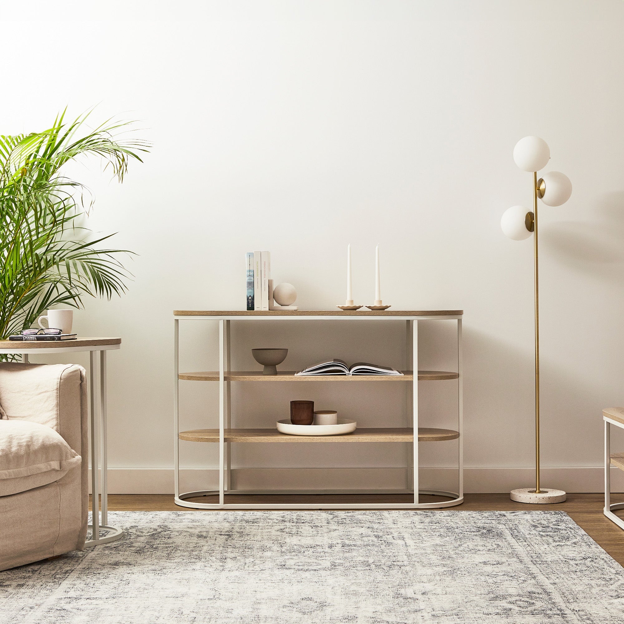 Sonoma Sideboard White (120cm)