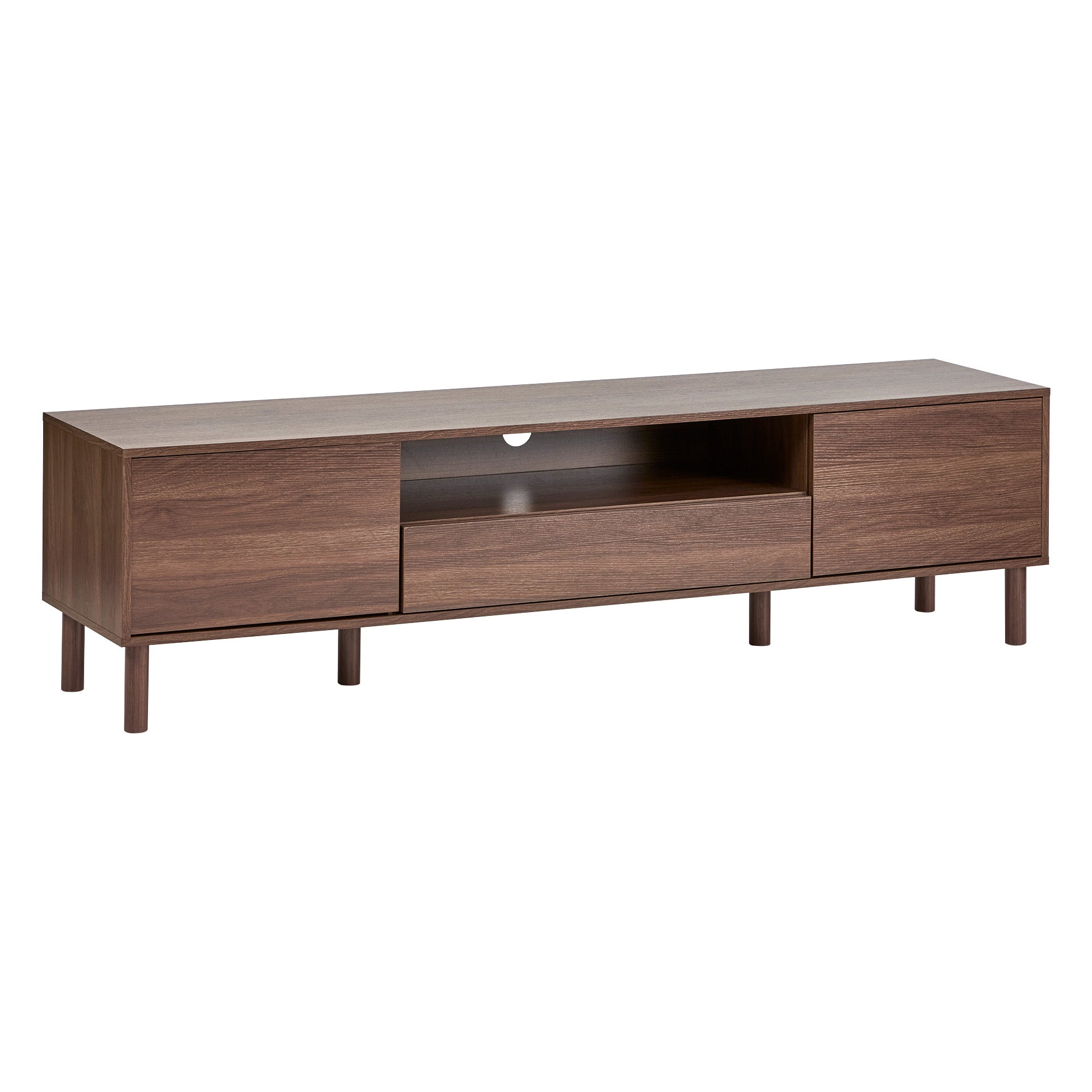 Norquay Entertainment Unit Walnut (180cm)