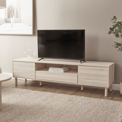 Norquay Entertainment Unit Light Oak (180cm)