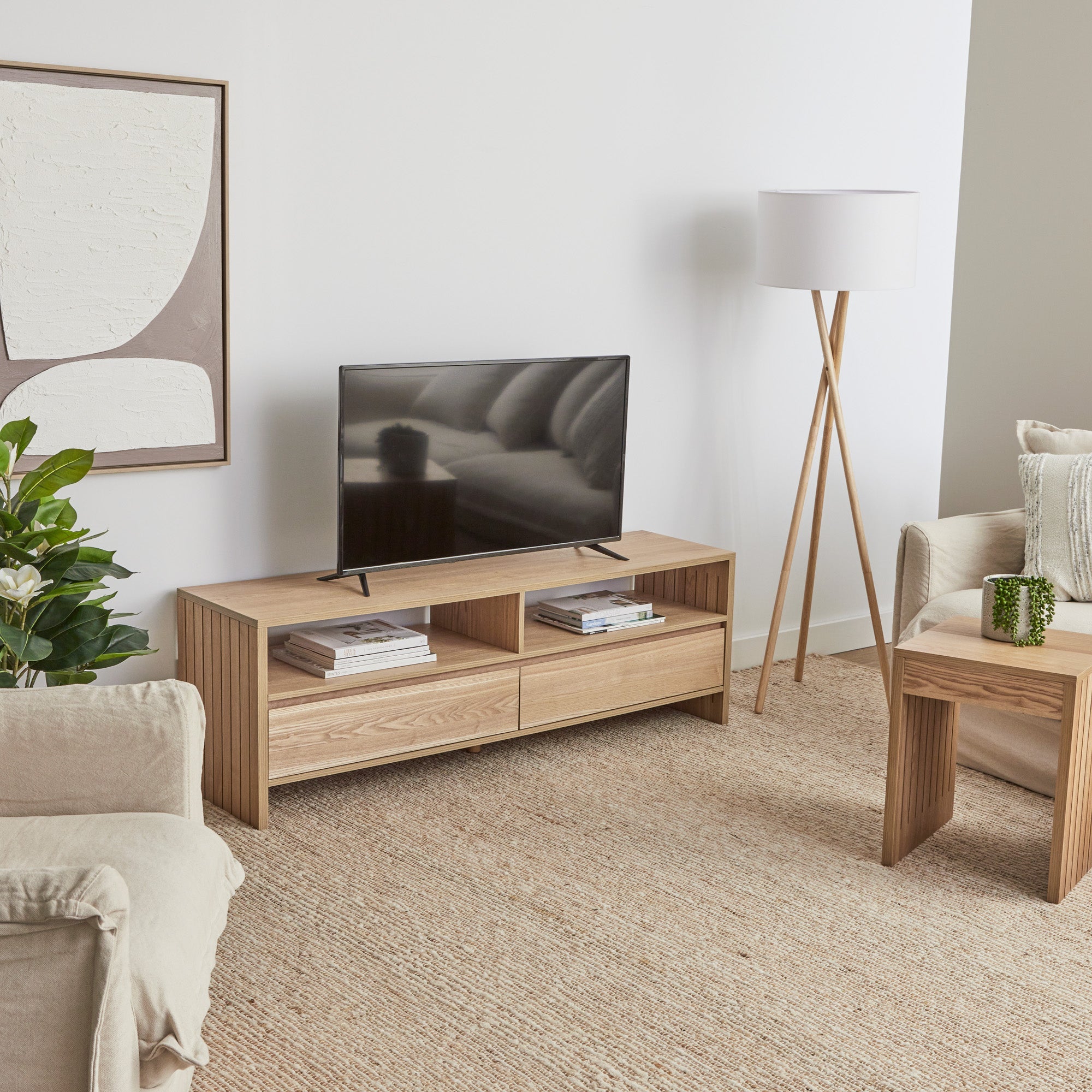 Harper Entertainment Unit Natural (150cm)