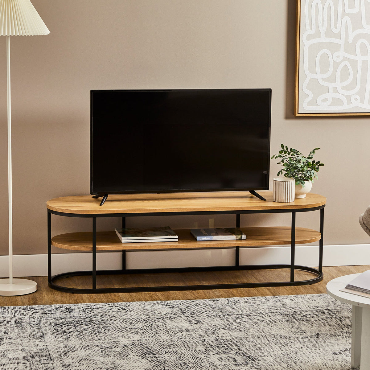 Sonoma Entertainment Unit Black (140cm)