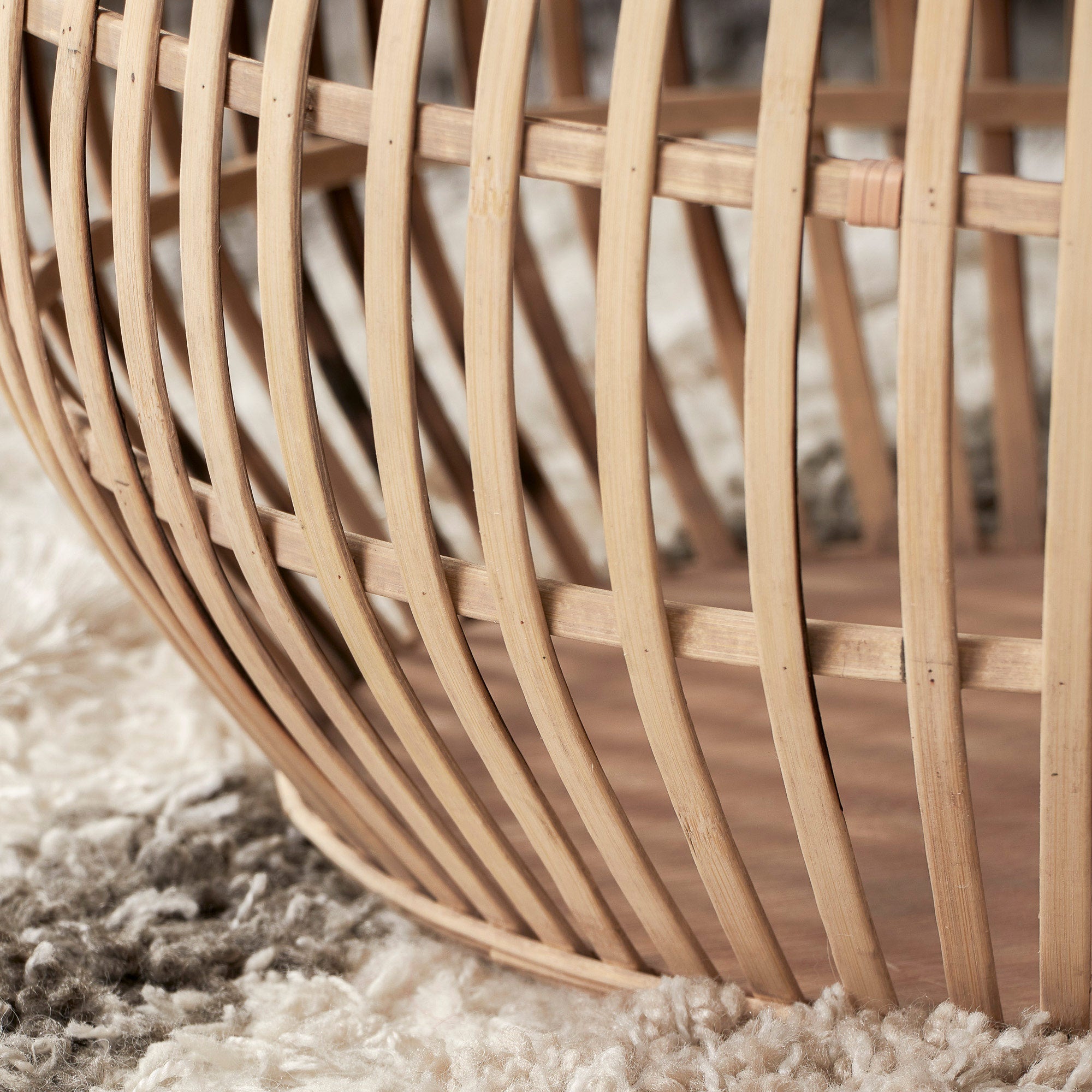 Sara Set of 2 Bamboo Coffee Tables
