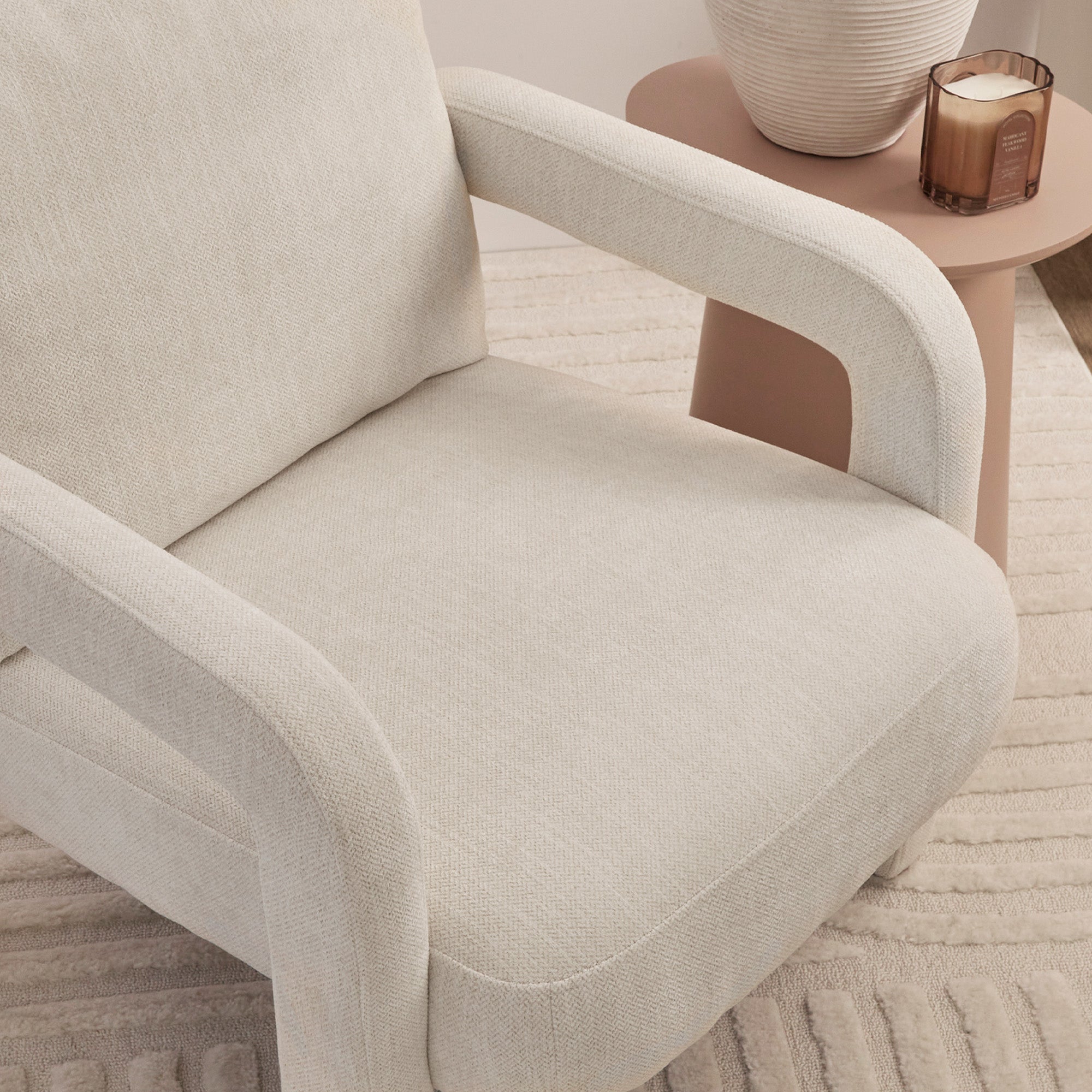 Foster Armchair Cream (Set of 2)