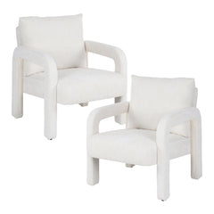 Foster Armchair Cream (Set of 2)