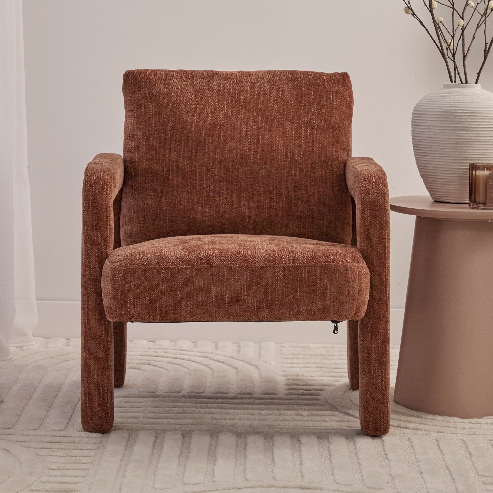 Foster Armchair Rust (Set of 2)