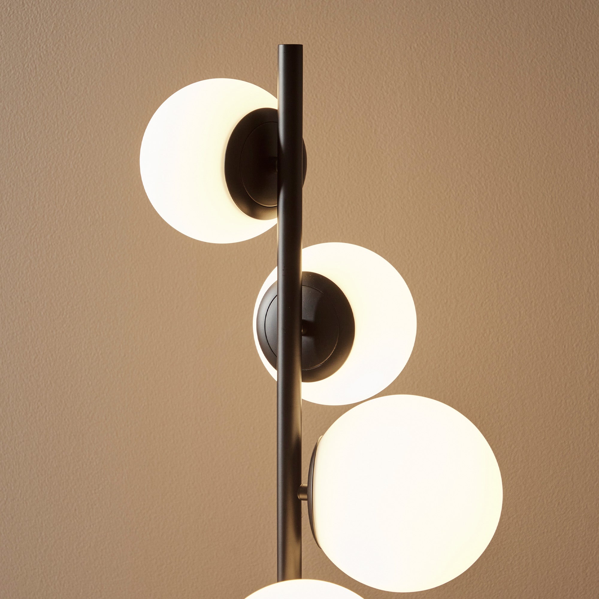 Mateo Cluster Floor Lamp Black
