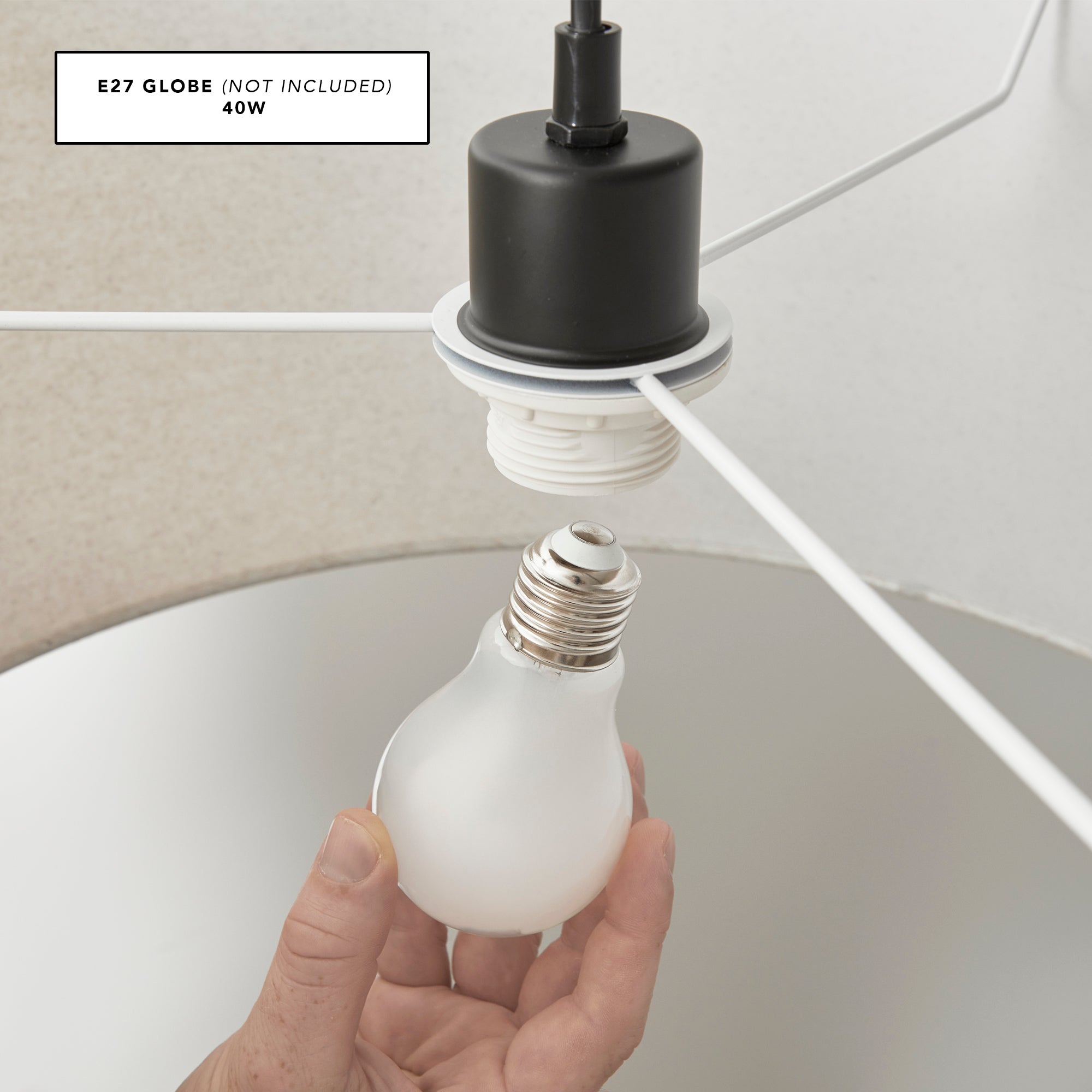 Brooklyn Floor Lamp Black