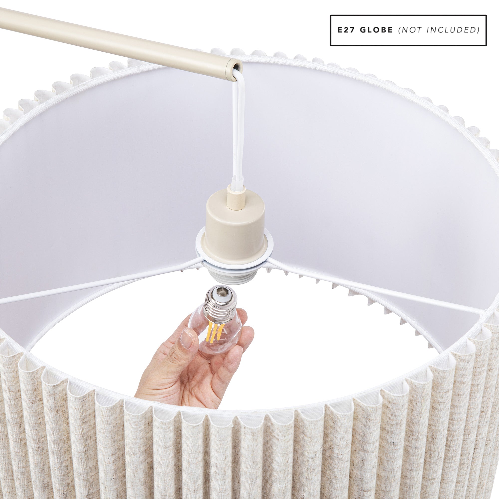 Brooklyn Floor Lamp Oat