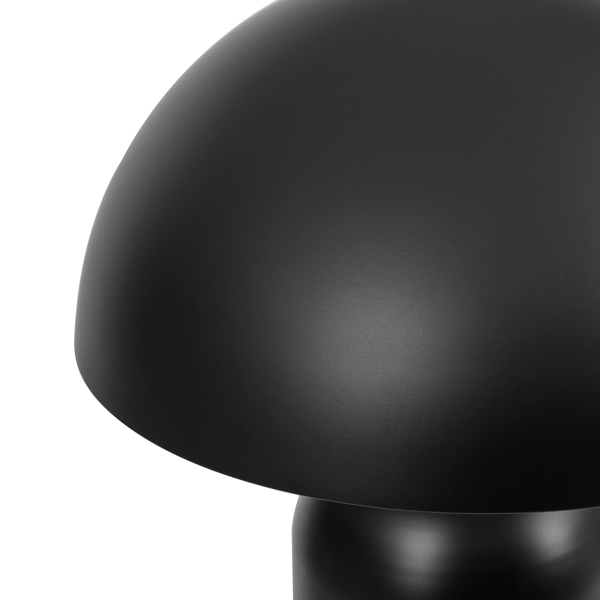 Mushroom Table Lamp Black