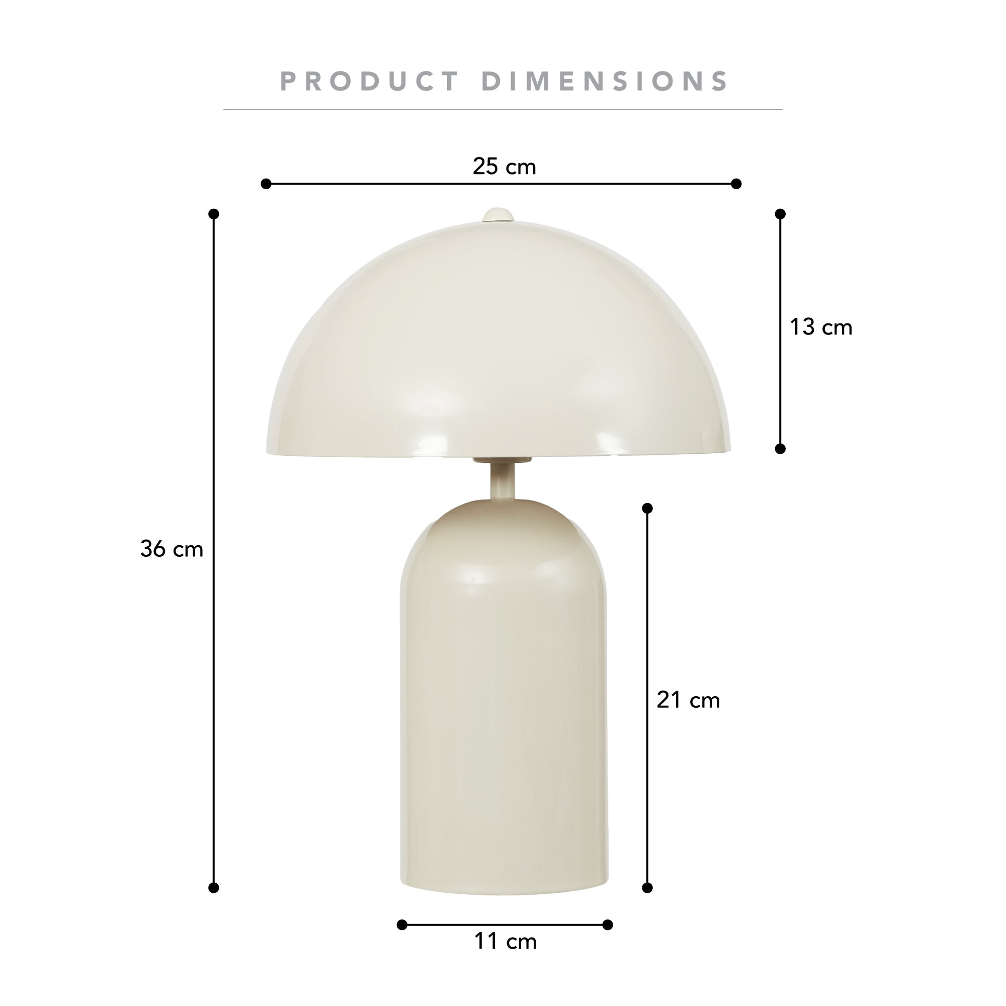 Mushroom Table Lamp Cloud