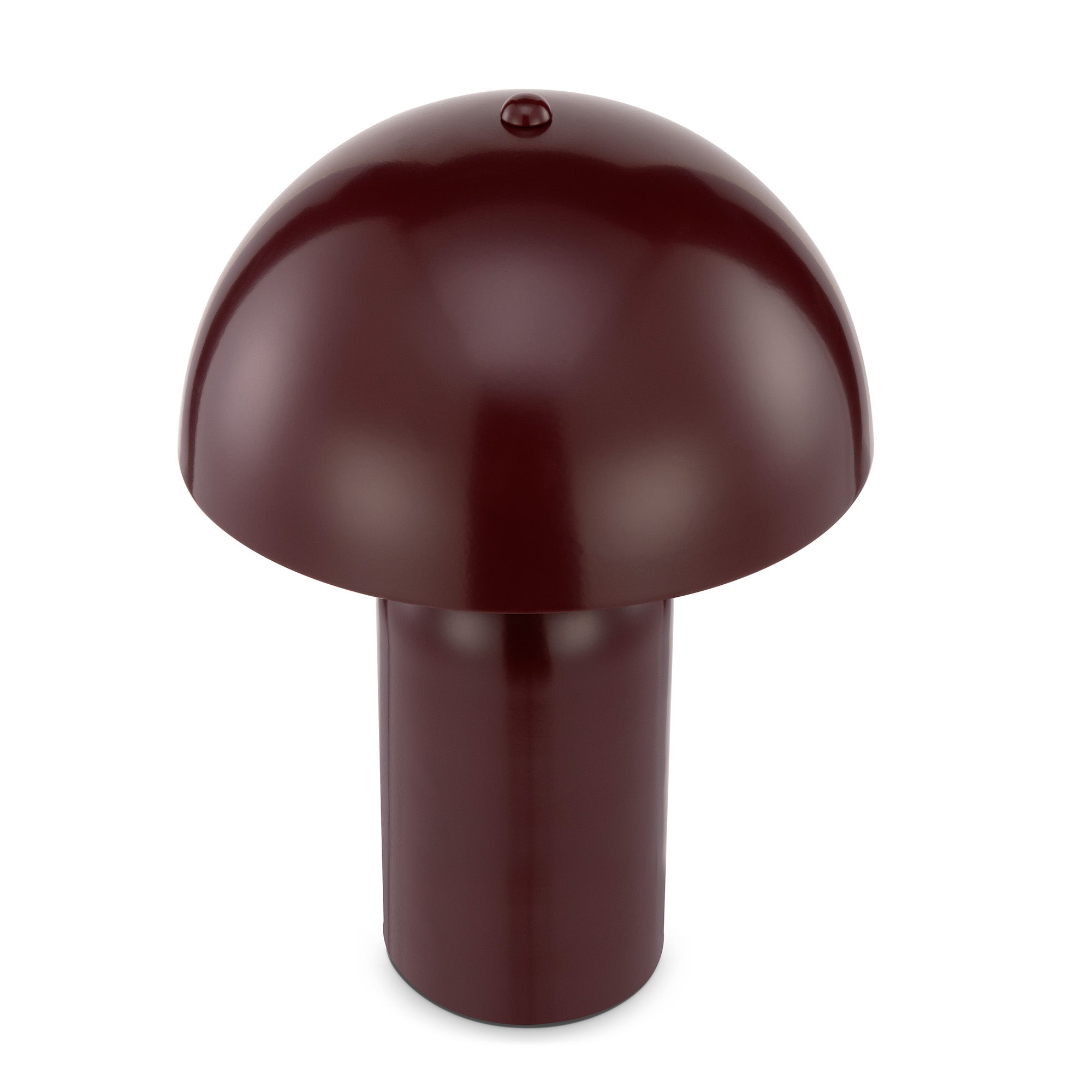 Mushroom Table Lamp Cabernet