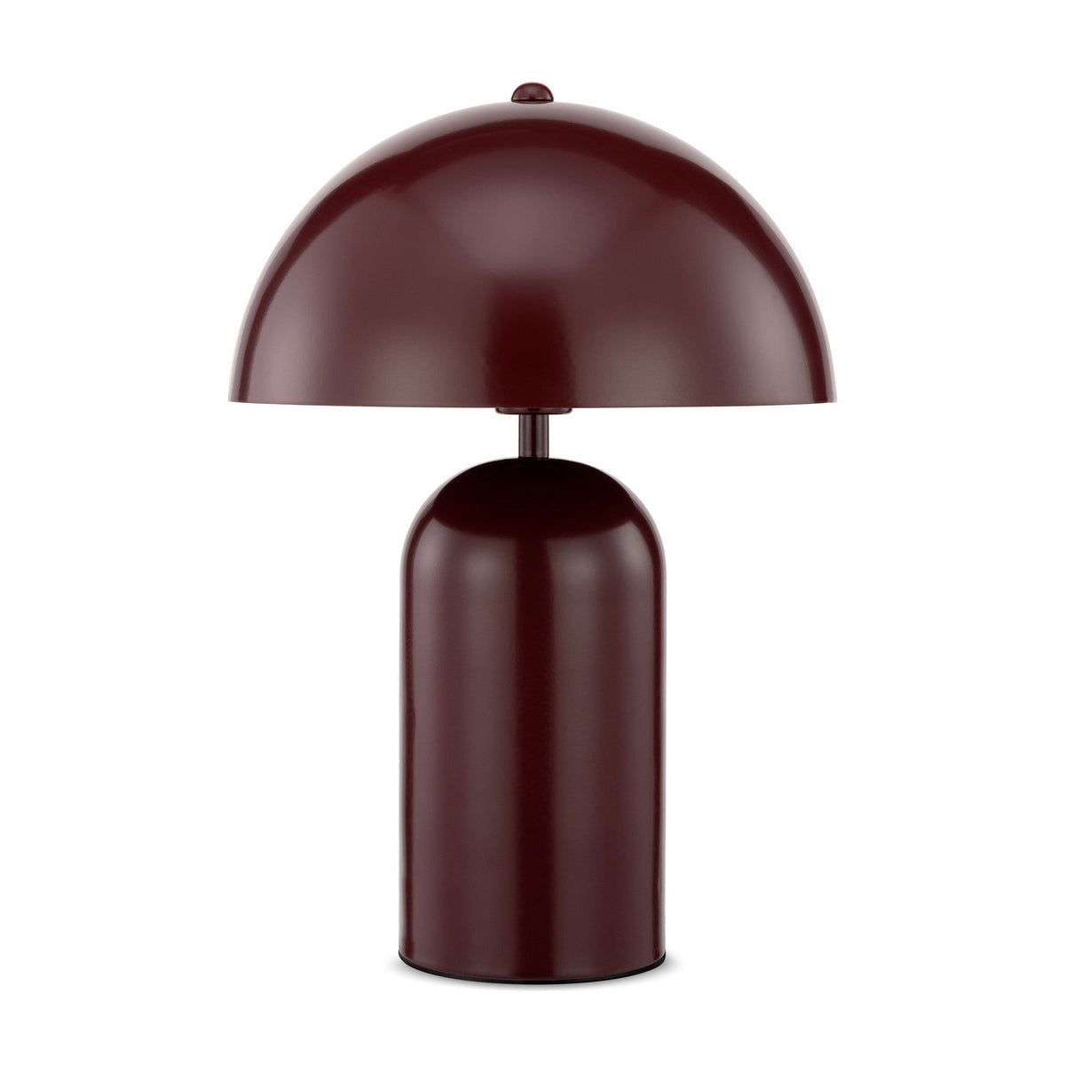 Mushroom Table Lamp Cabernet