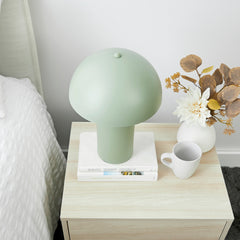 Mushroom Table Lamp Sage (Set of 2)