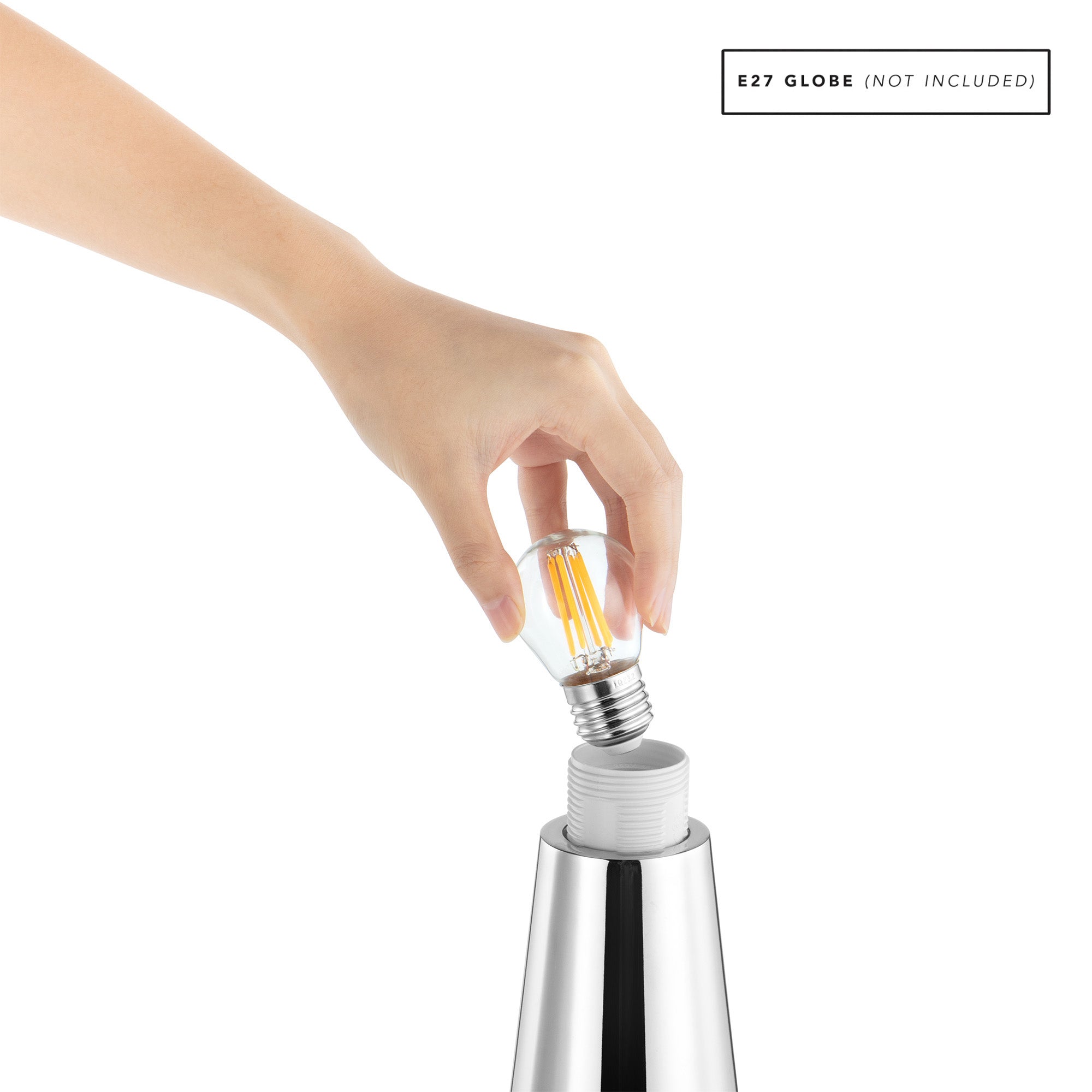 Nova Table Lamp Chrome