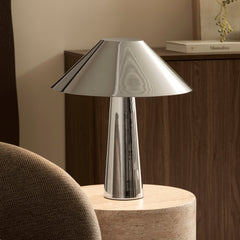 Nova Table Lamp Chrome (Set of 2)