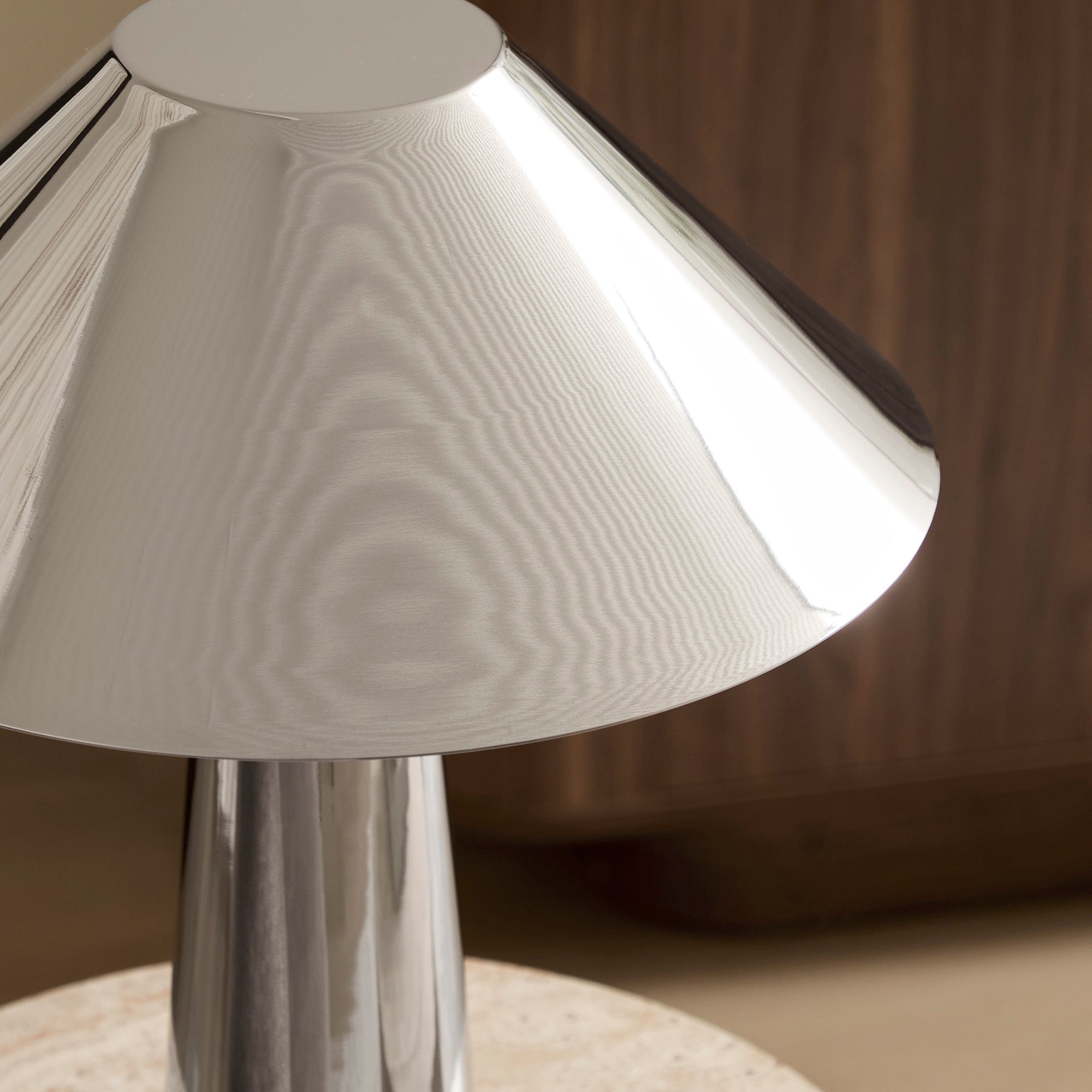 Nova Table Lamp Chrome (Set of 2)