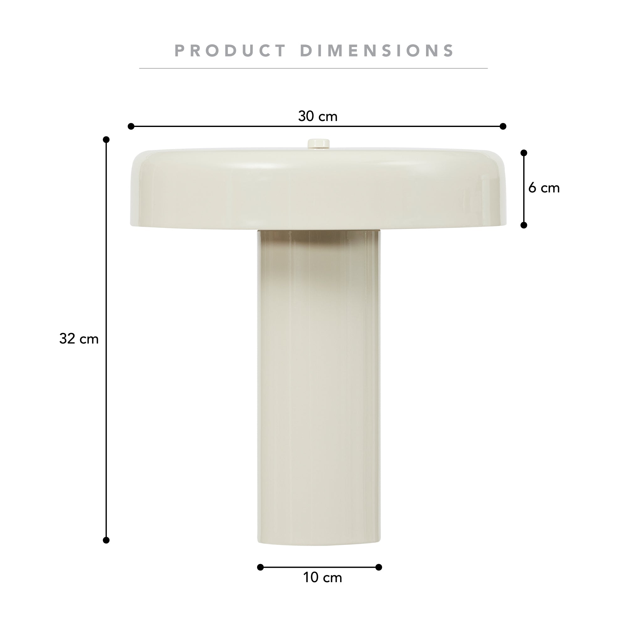 Eclipse Table Lamp Cloud