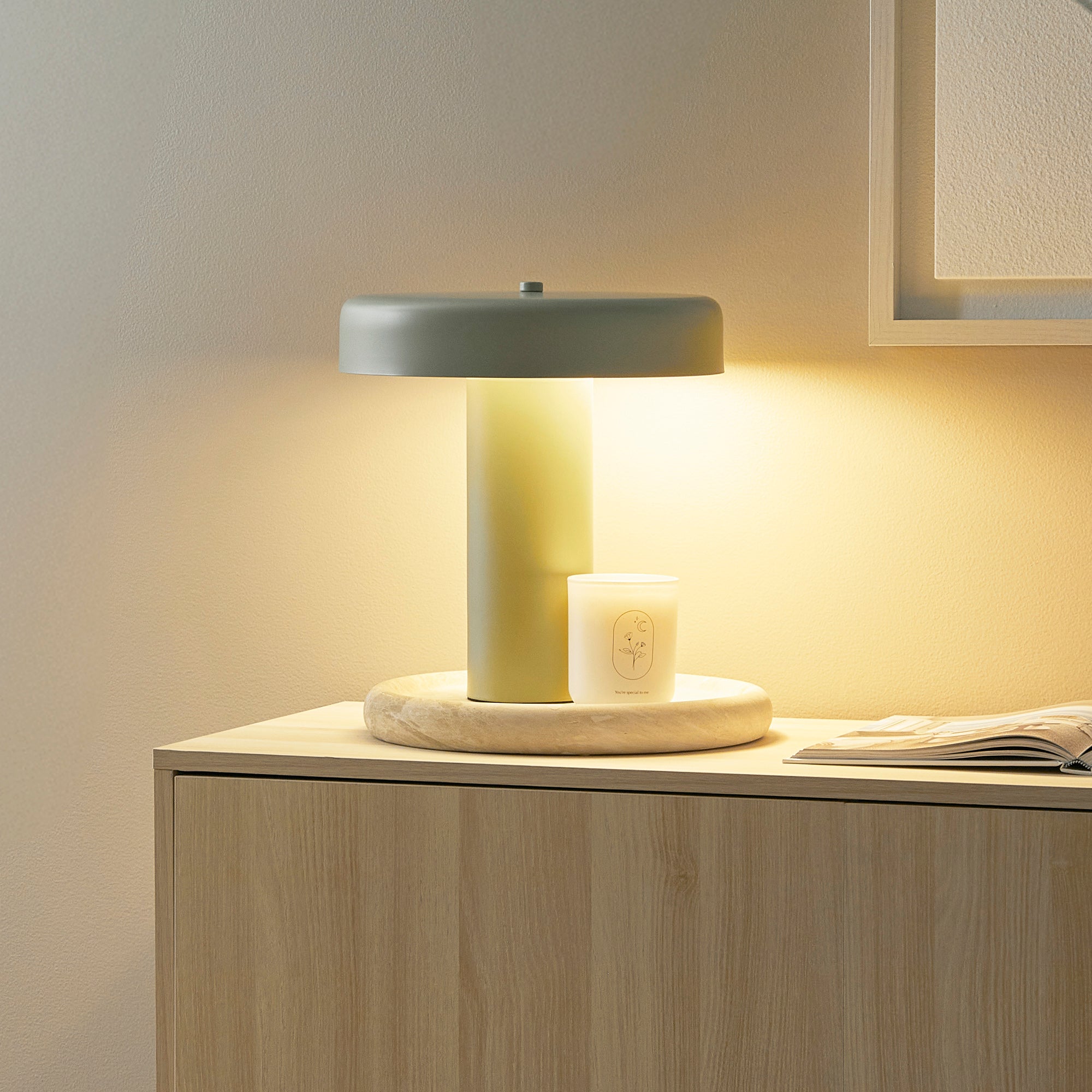 Eclipse Table Lamp Sage