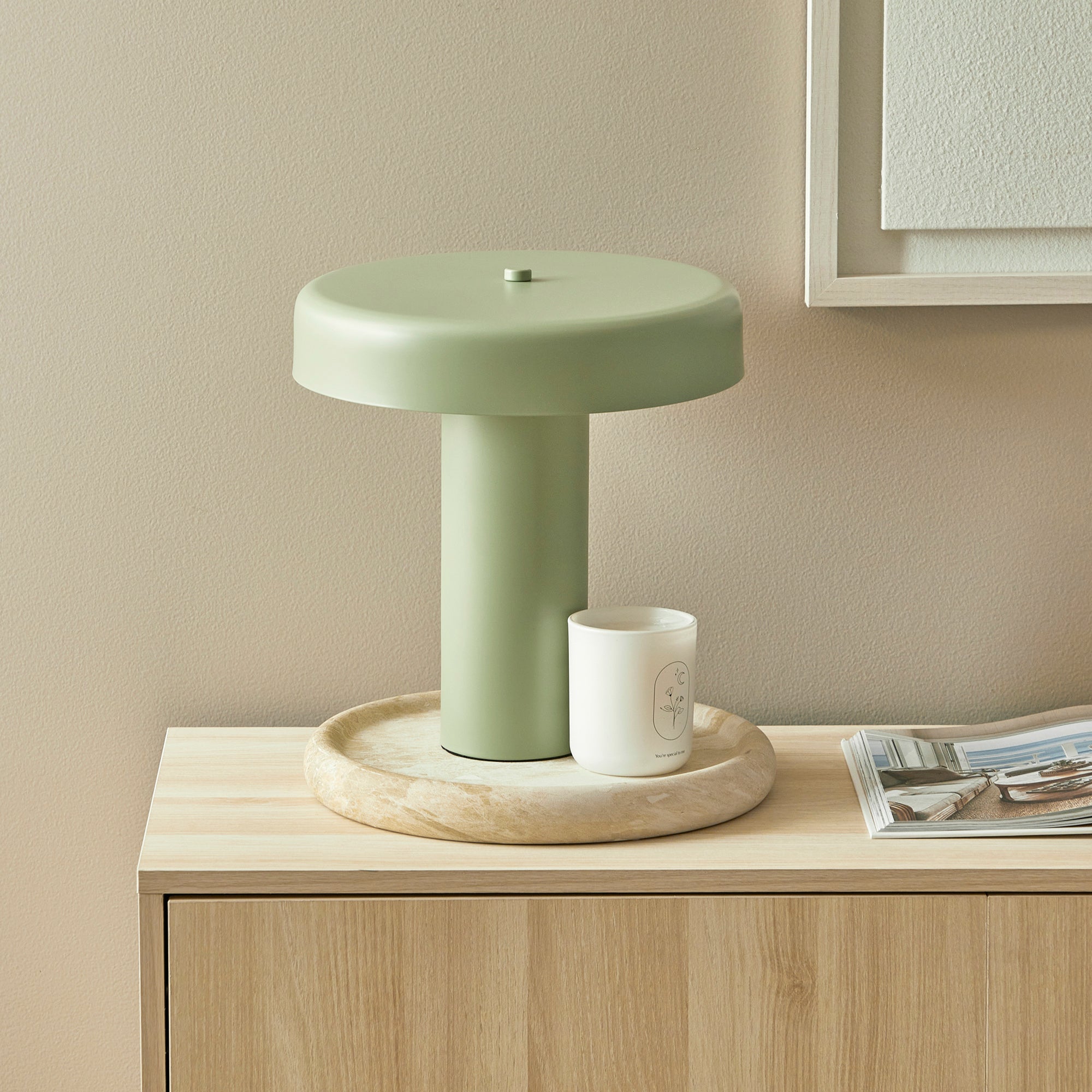 Eclipse Table Lamp Sage