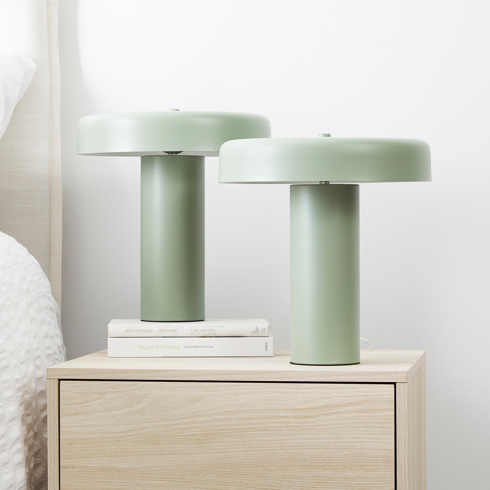 Eclipse Table Lamp Sage (Set of 2)