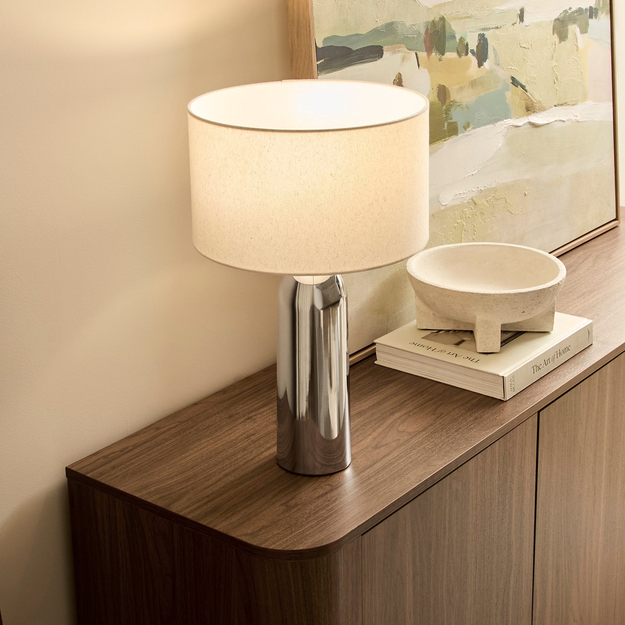 Callisto Table Lamp Chrome