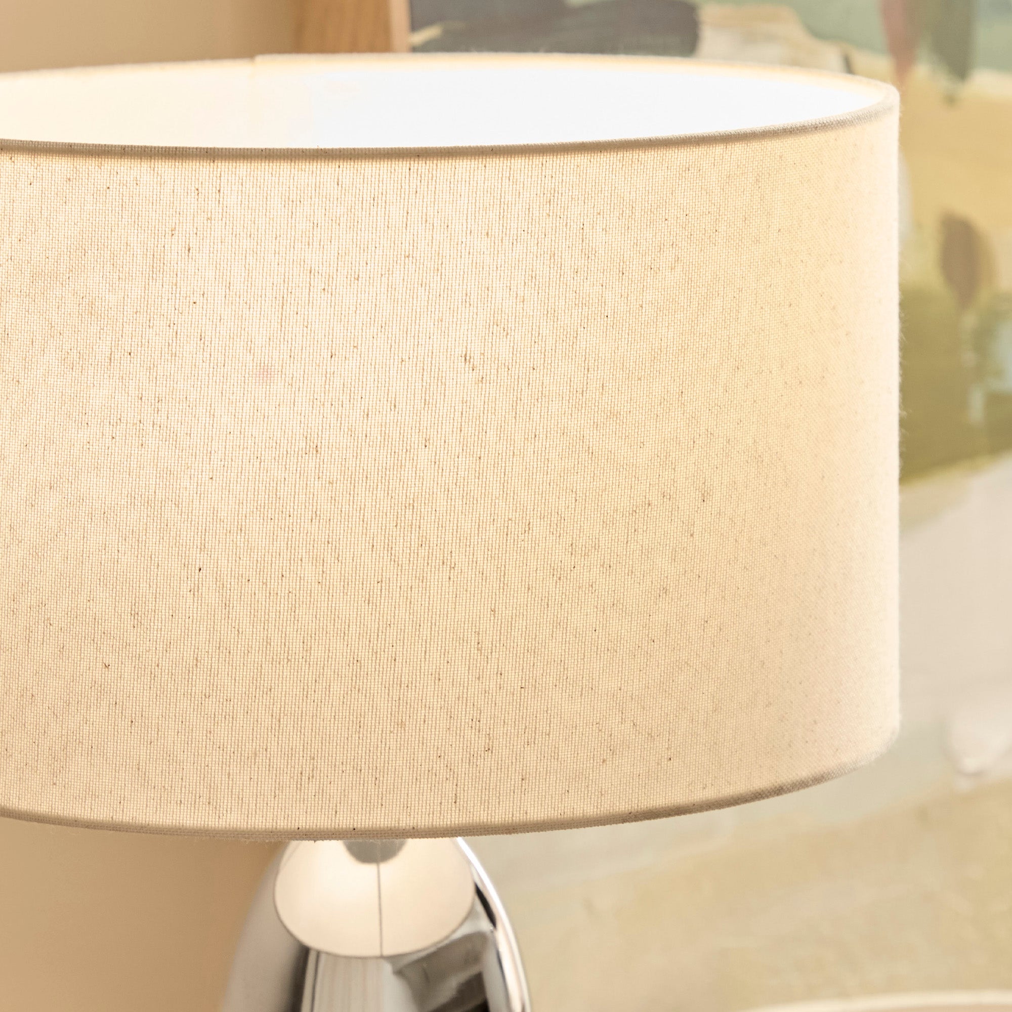 Callisto Table Lamp Chrome (Set of 2)