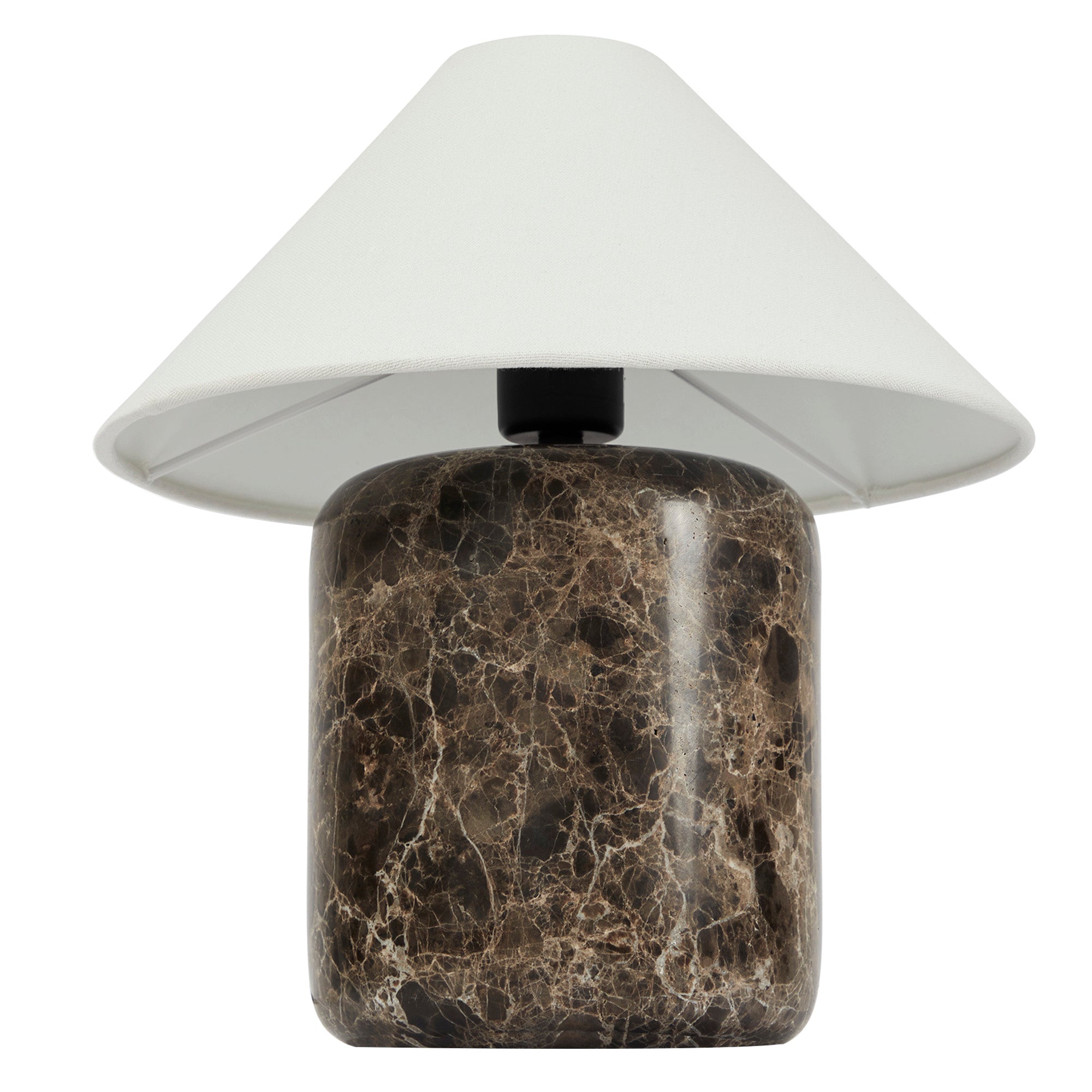 Blake Marble Table Lamp Cocoa